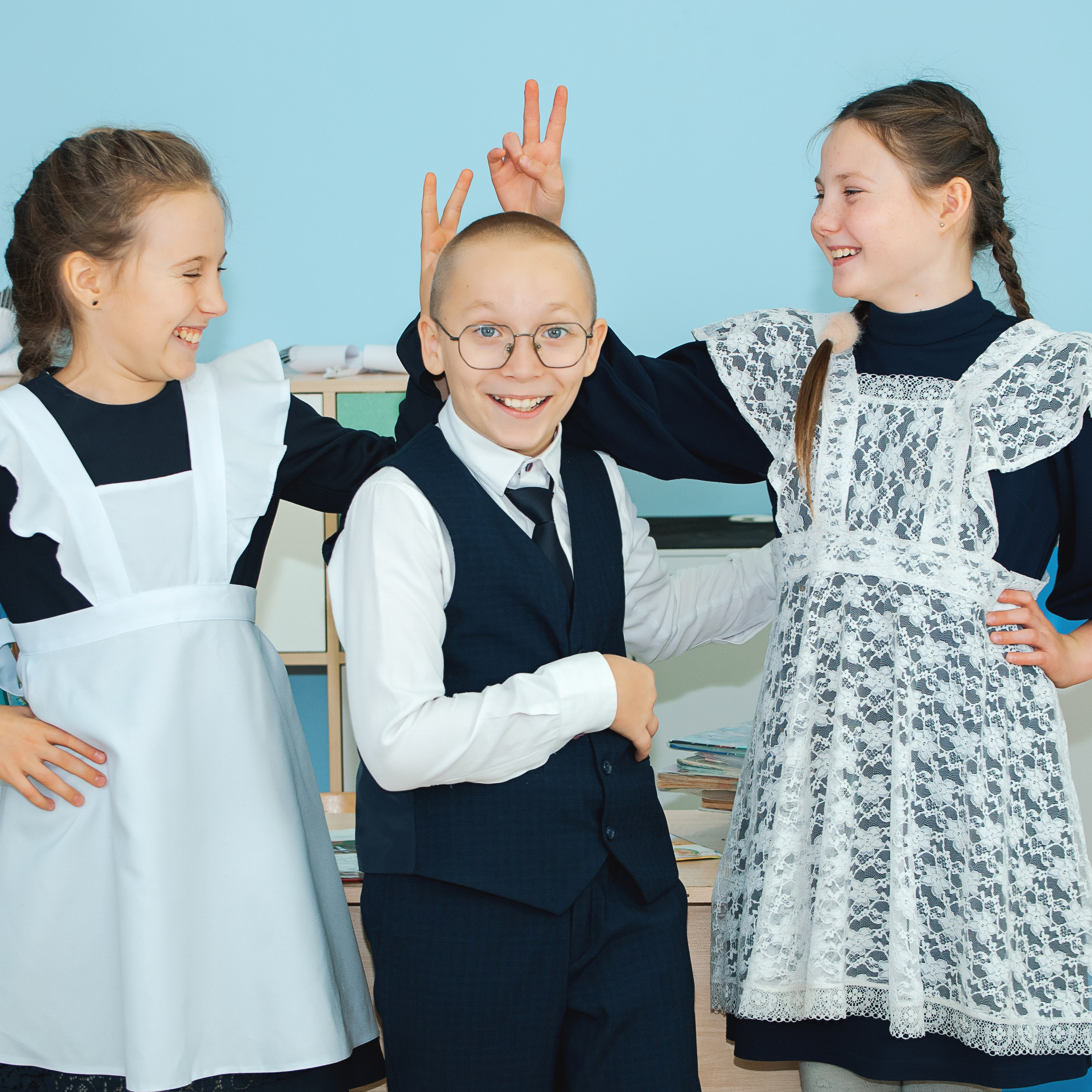 Фотосъемка для выпускников 4 класса. Фотограф Валерия Азамат — жизнь в каждом кадре