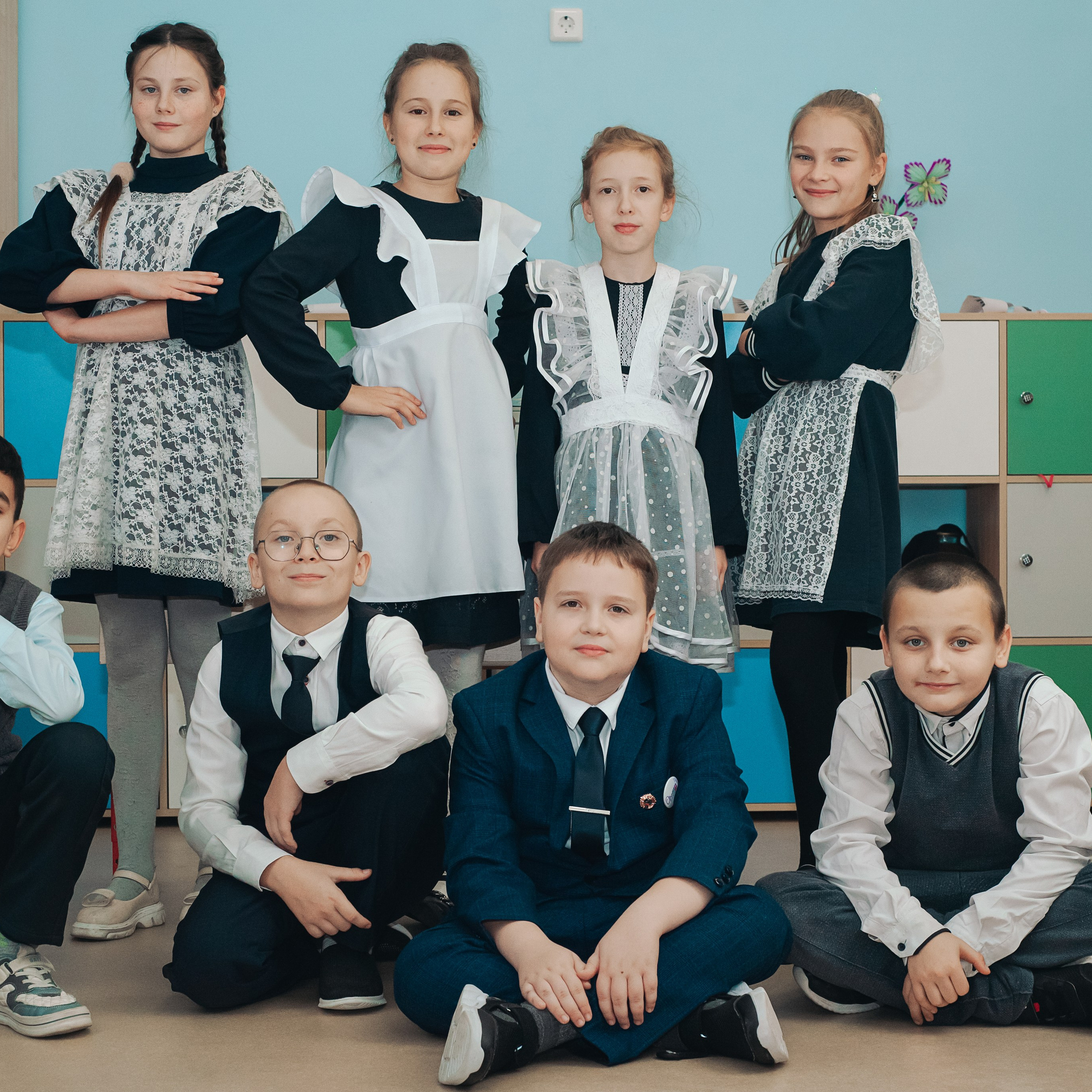 Фотосъемка для выпускников 4 класса. Фотограф Валерия Азамат — жизнь в каждом кадре