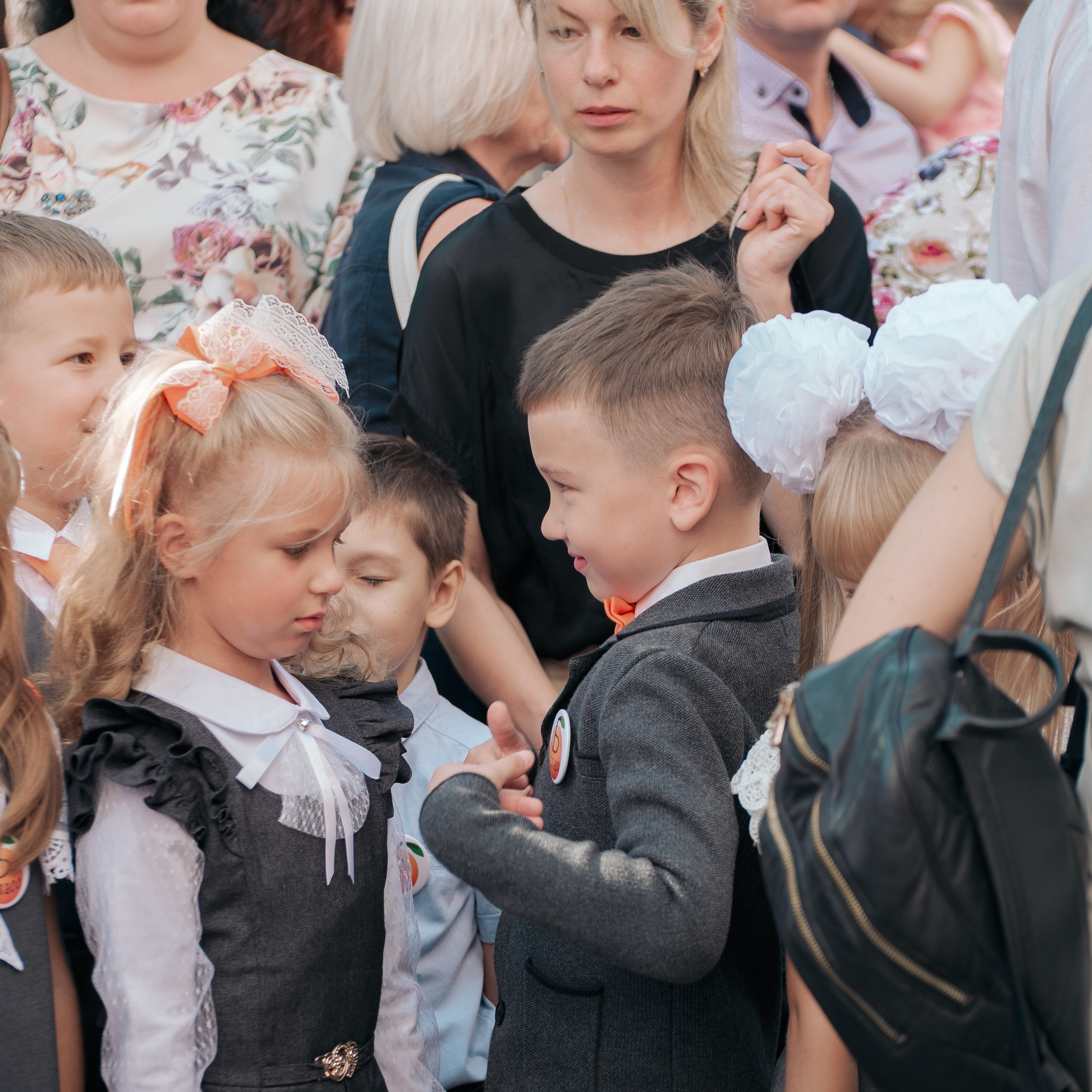 Фотосъемка «Первый звонок» для 1-го класса. Фотограф Валерия Азамат — жизнь в каждом кадре