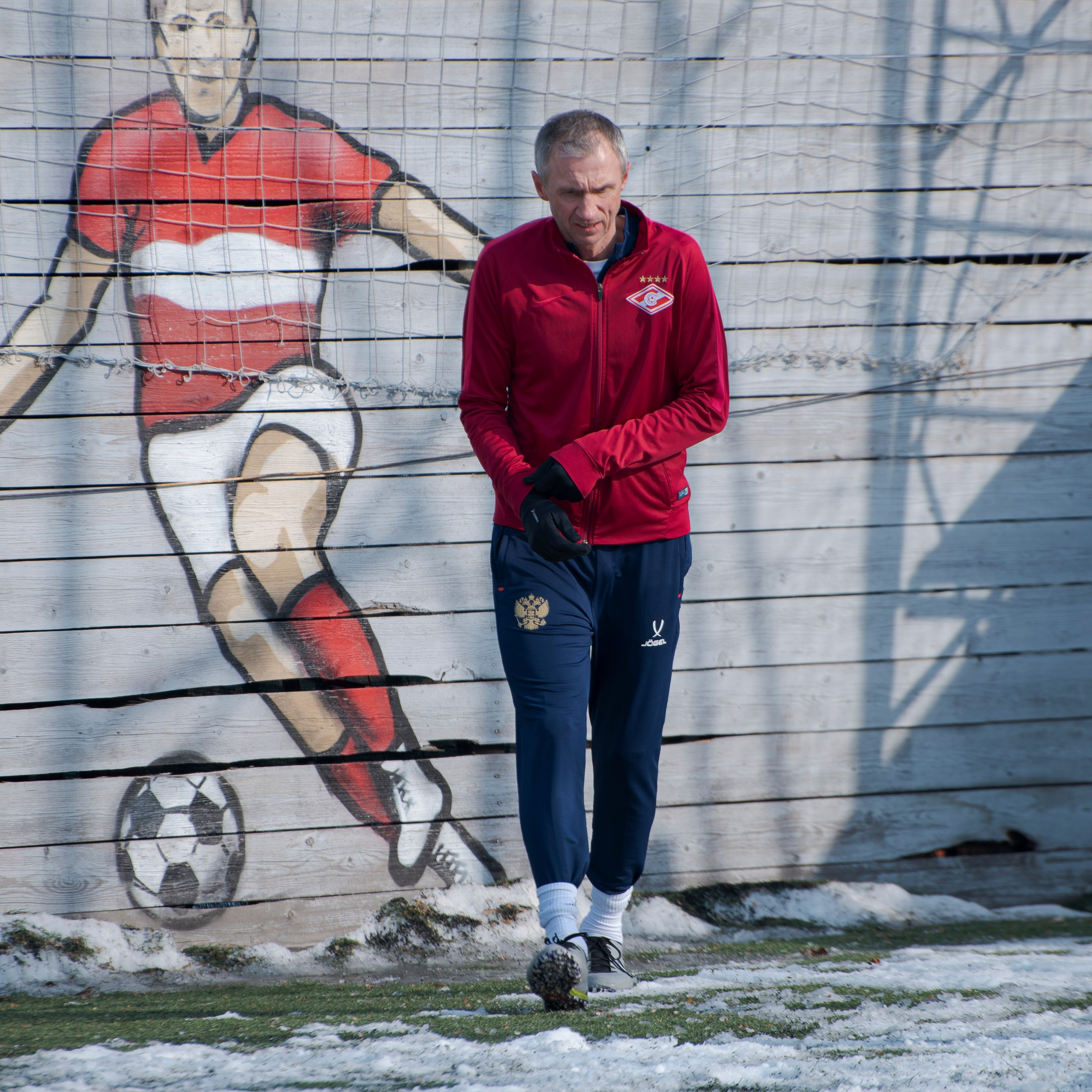 Товарищеский матч с ветеранами московского «Спартака» и «Динамо». Фотограф Валерия Азамат — жизнь в каждом кадре