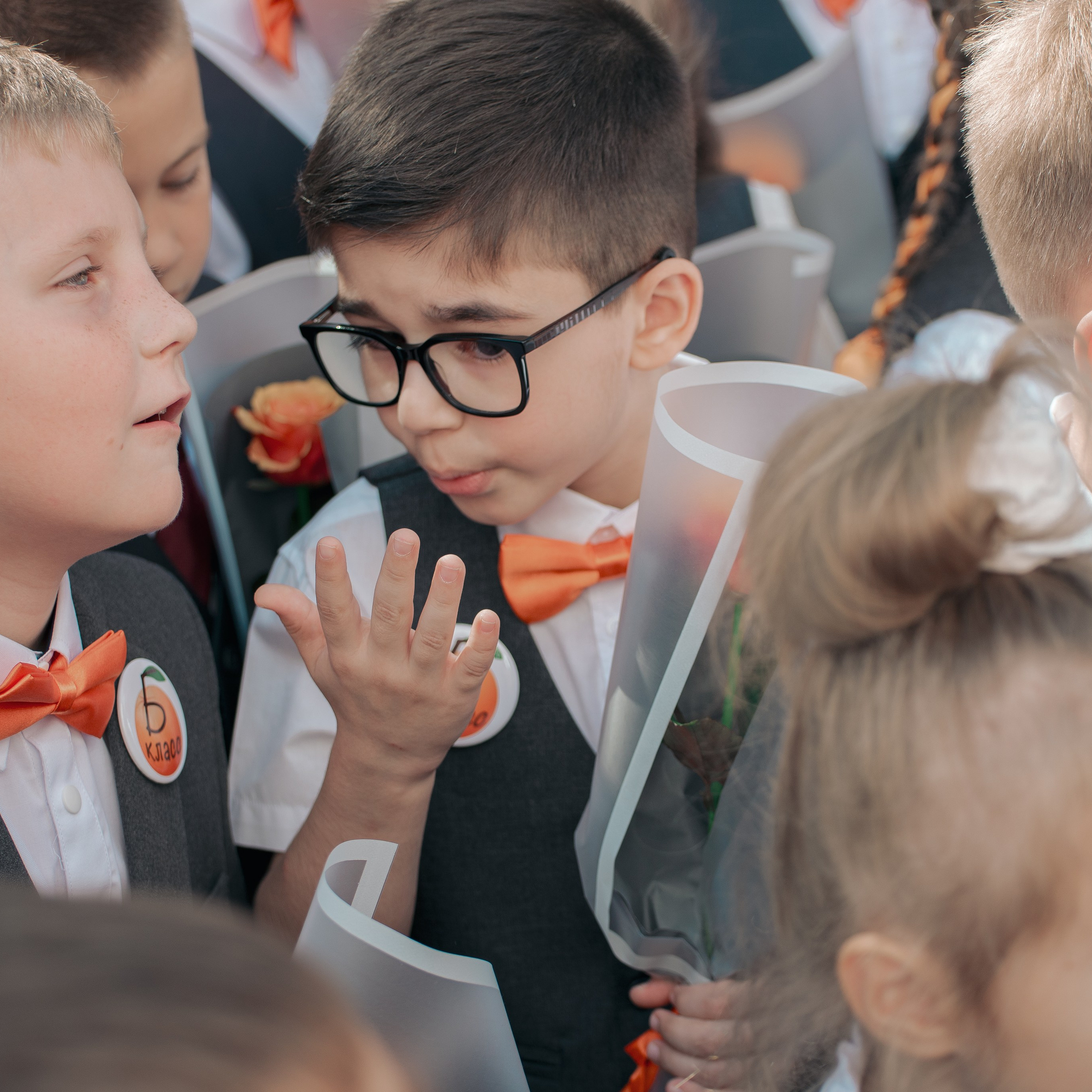 Фотосъемка «Первый звонок» для 1-го класса. Фотограф Валерия Азамат — жизнь в каждом кадре