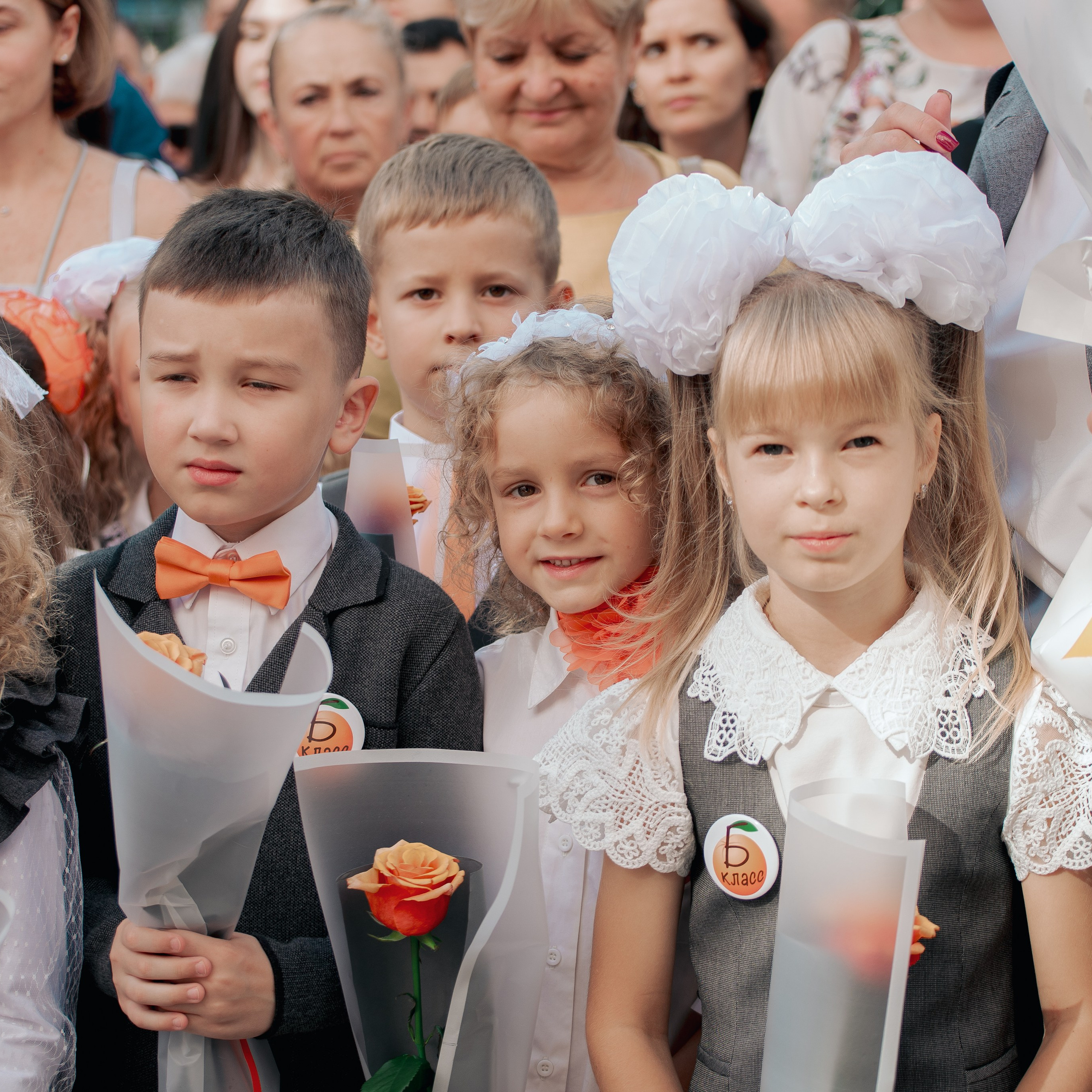Фотосъемка «Первый звонок» для 1-го класса. Фотограф Валерия Азамат — жизнь в каждом кадре