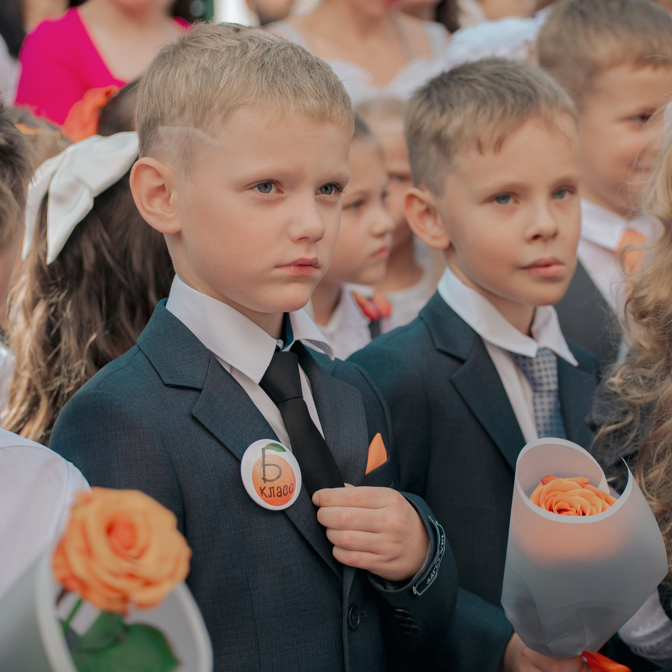 Фотосъемка «Первый звонок» для 1-го класса. Фотограф Валерия Азамат — жизнь в каждом кадре