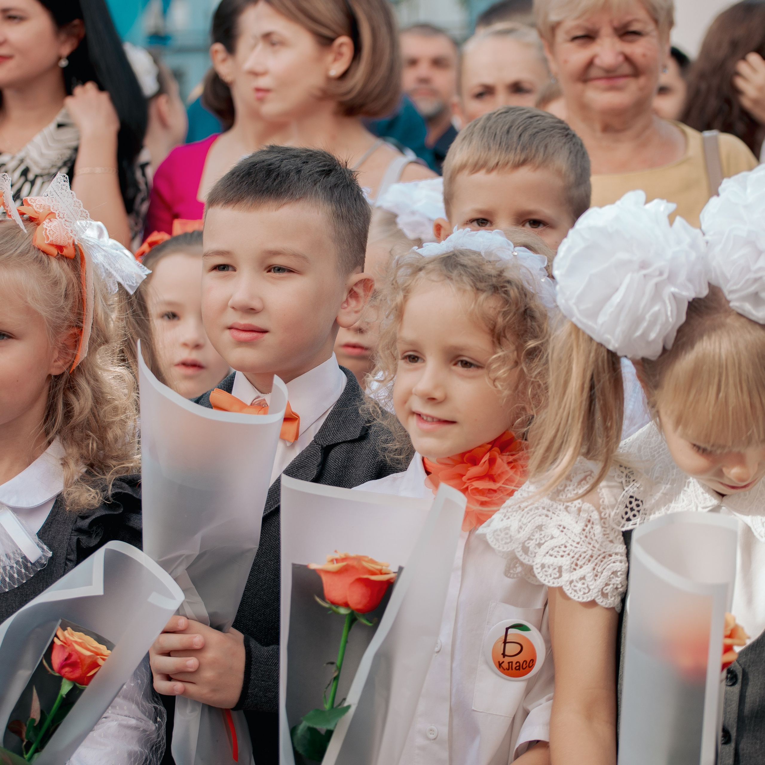 Фотосъемка «Первый звонок» для 1-го класса. Фотограф Валерия Азамат — жизнь в каждом кадре