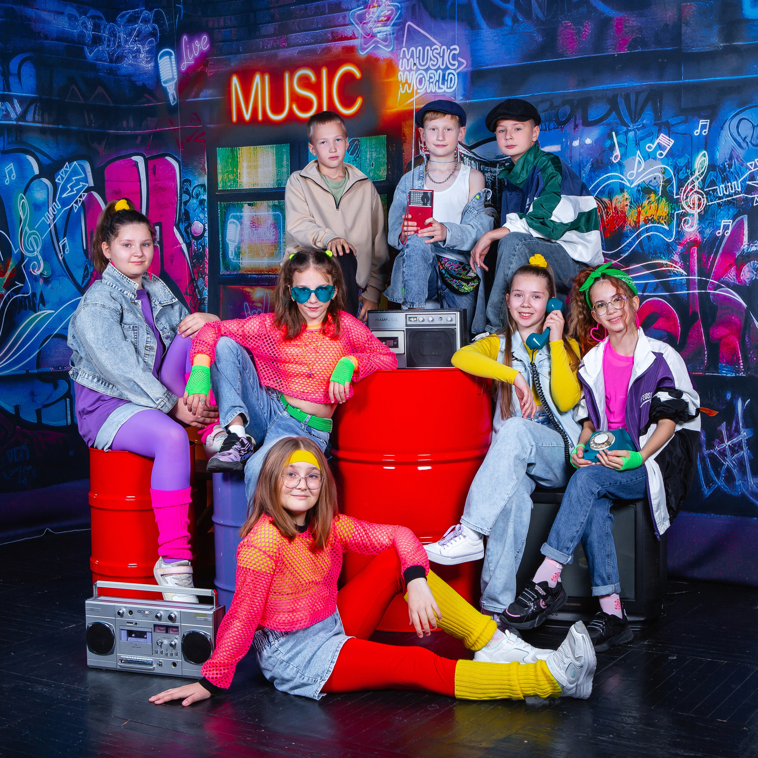 Граффити. Студия