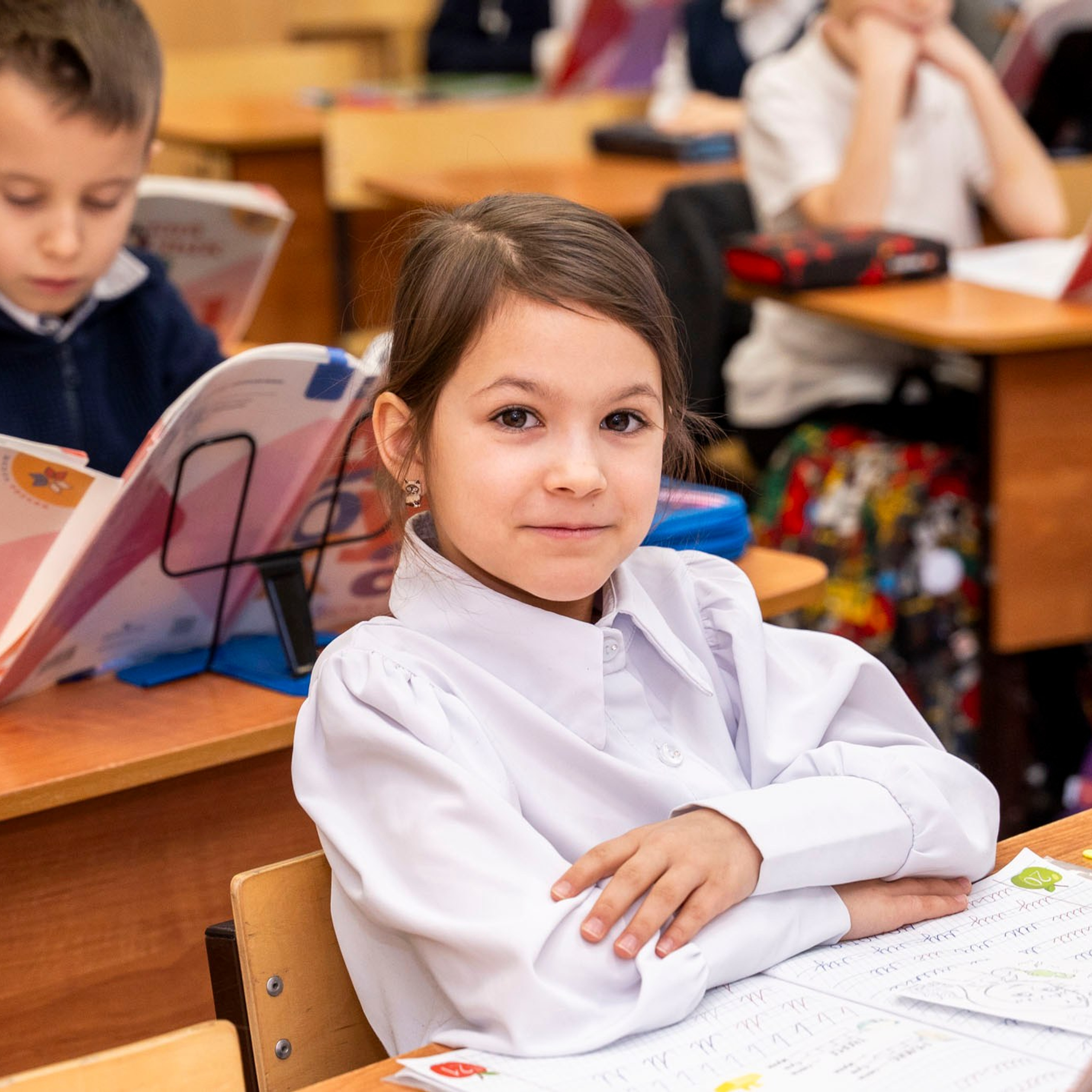 Открытый урок в 1 классе