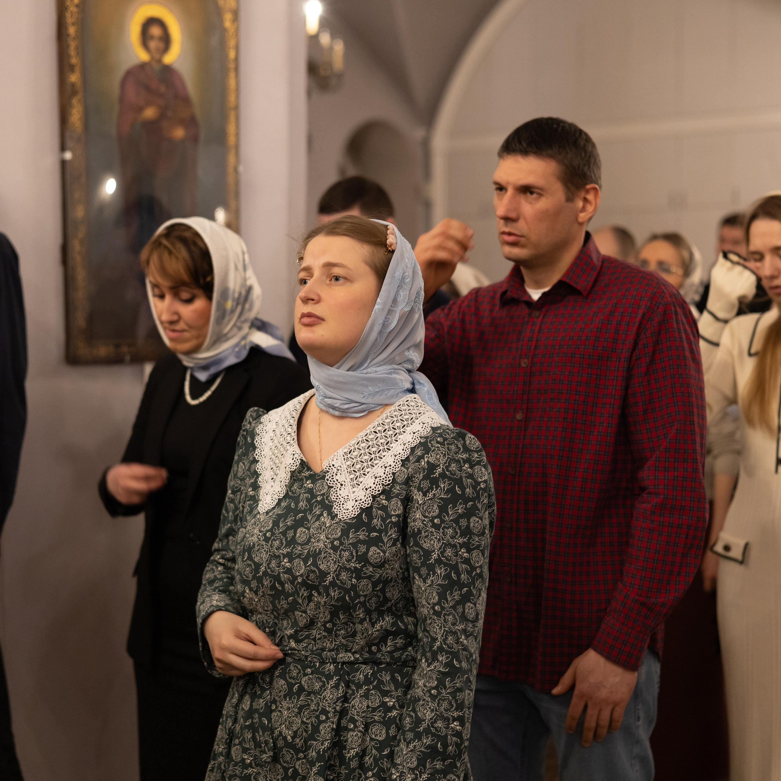 Новогодняя Литургия. Семейный фотограф Юлия Кириллова