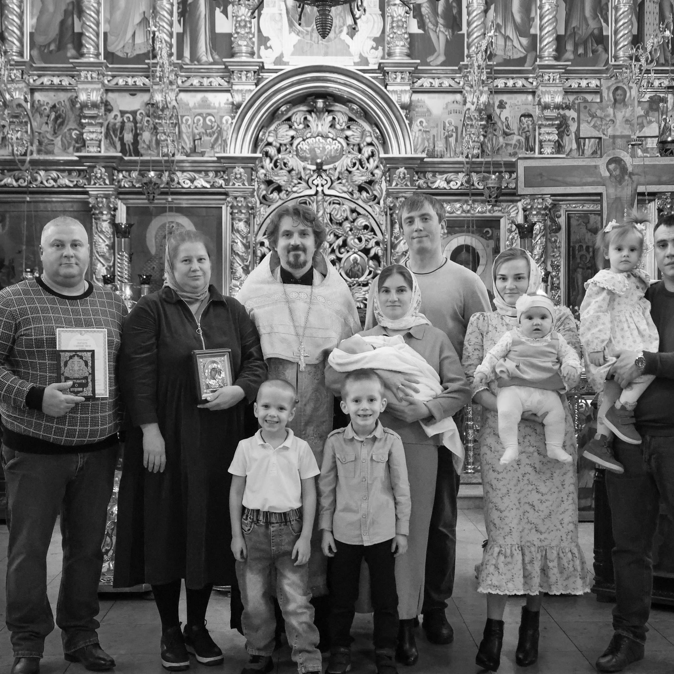 Таинство Крещения Антонины. Семейный фотограф Юлия Кириллова