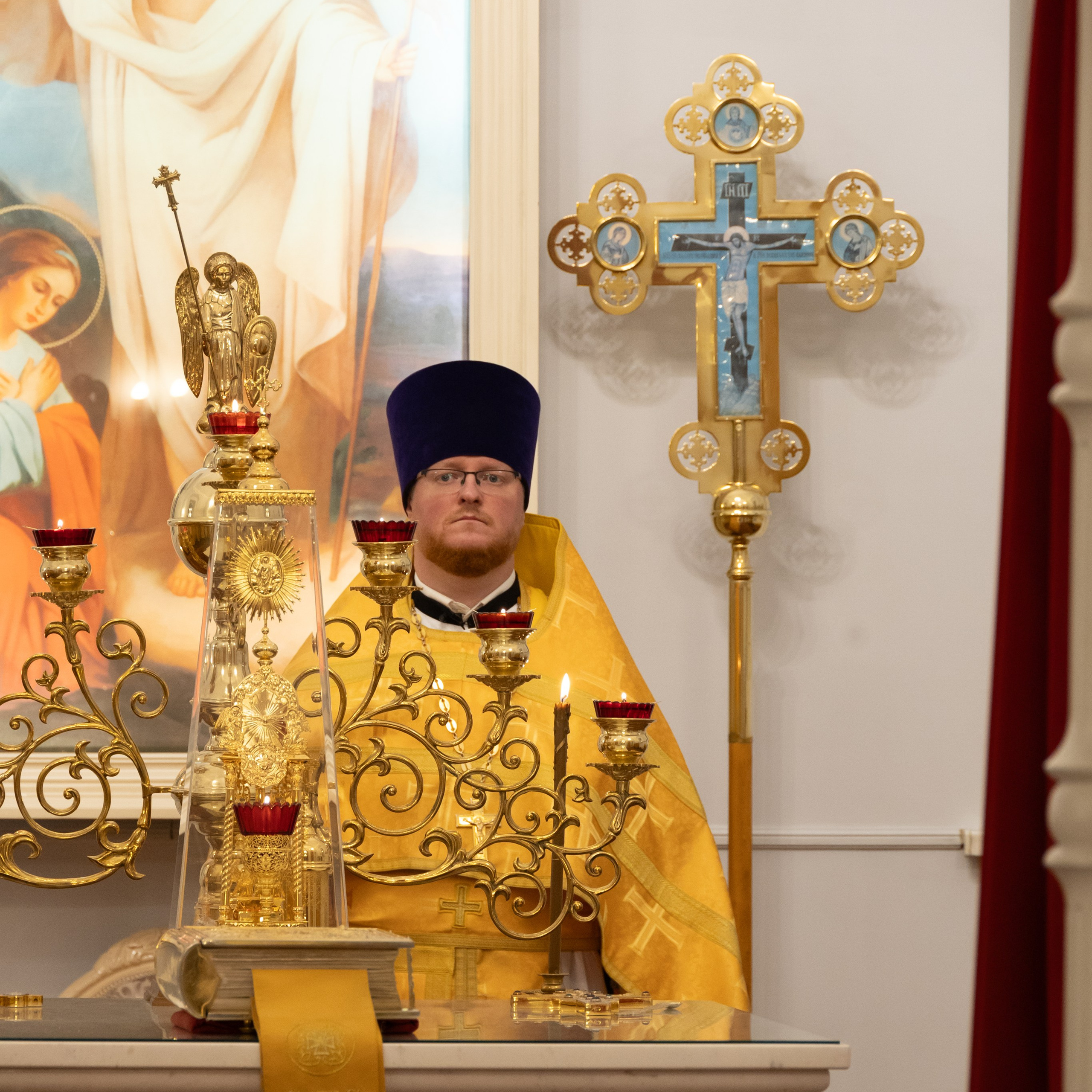 Новогодняя Литургия. Семейный фотограф Юлия Кириллова
