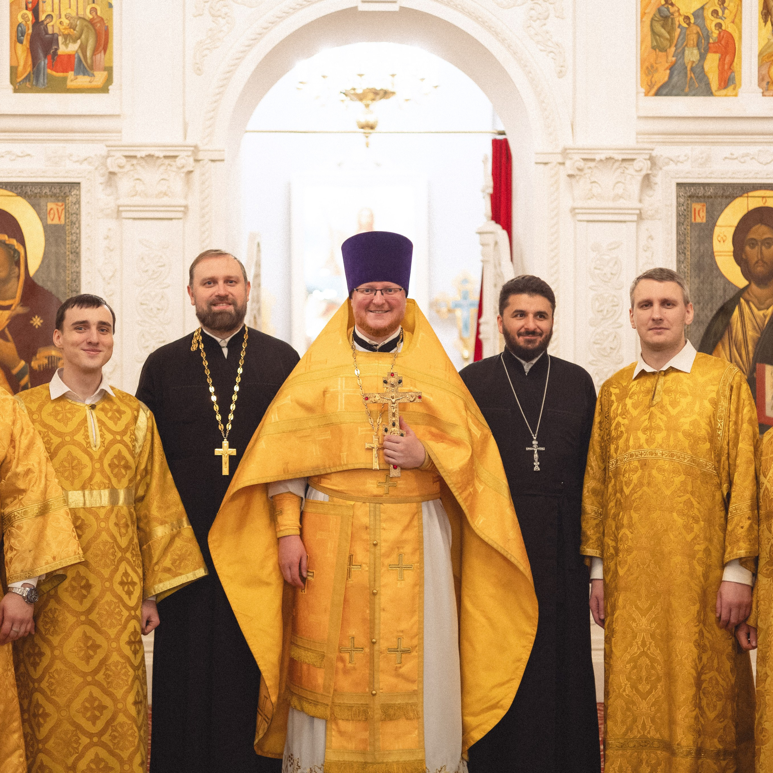 Новогодняя Литургия. Семейный фотограф Юлия Кириллова