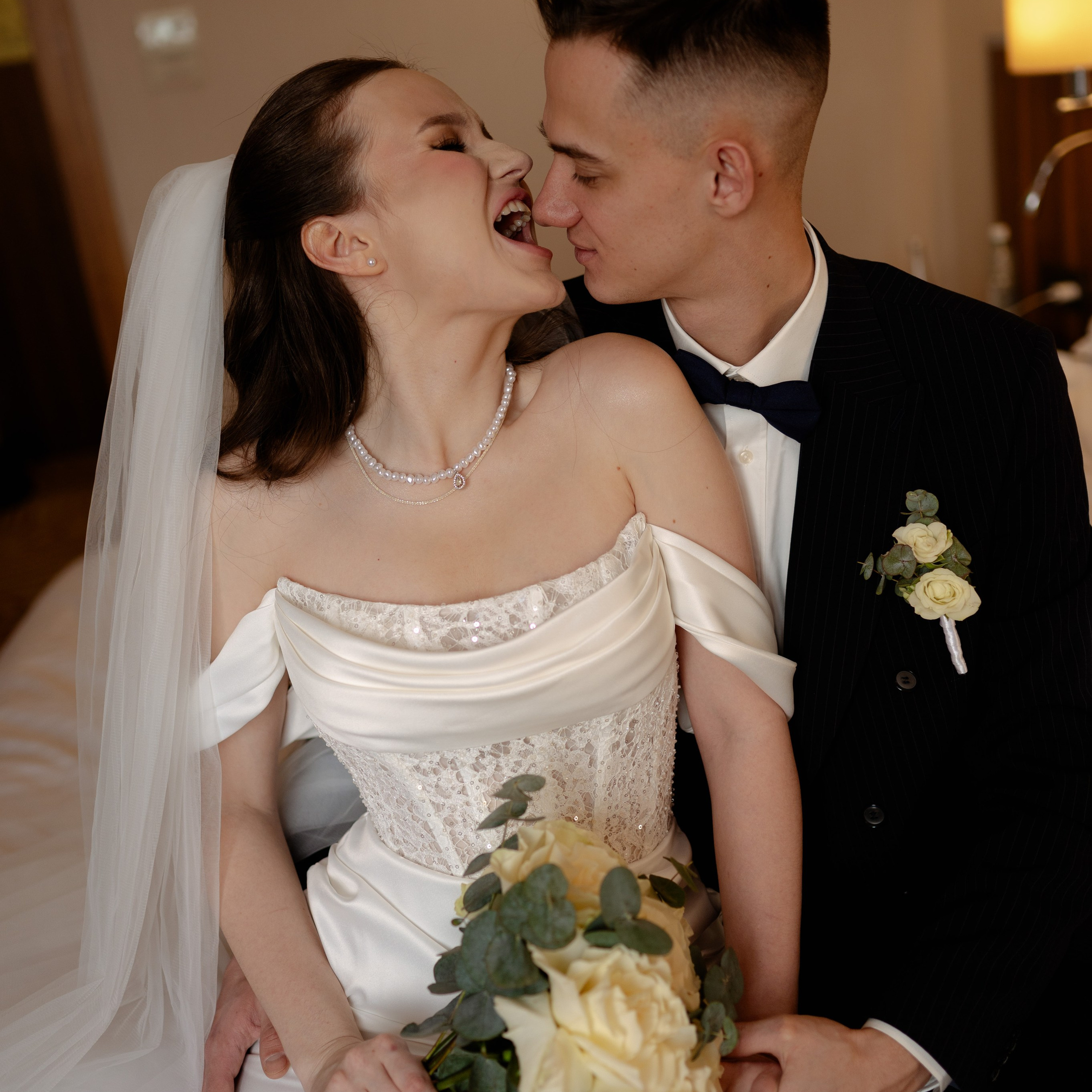 Одним февральским вечером. Свадебный фотограф Новосибирск