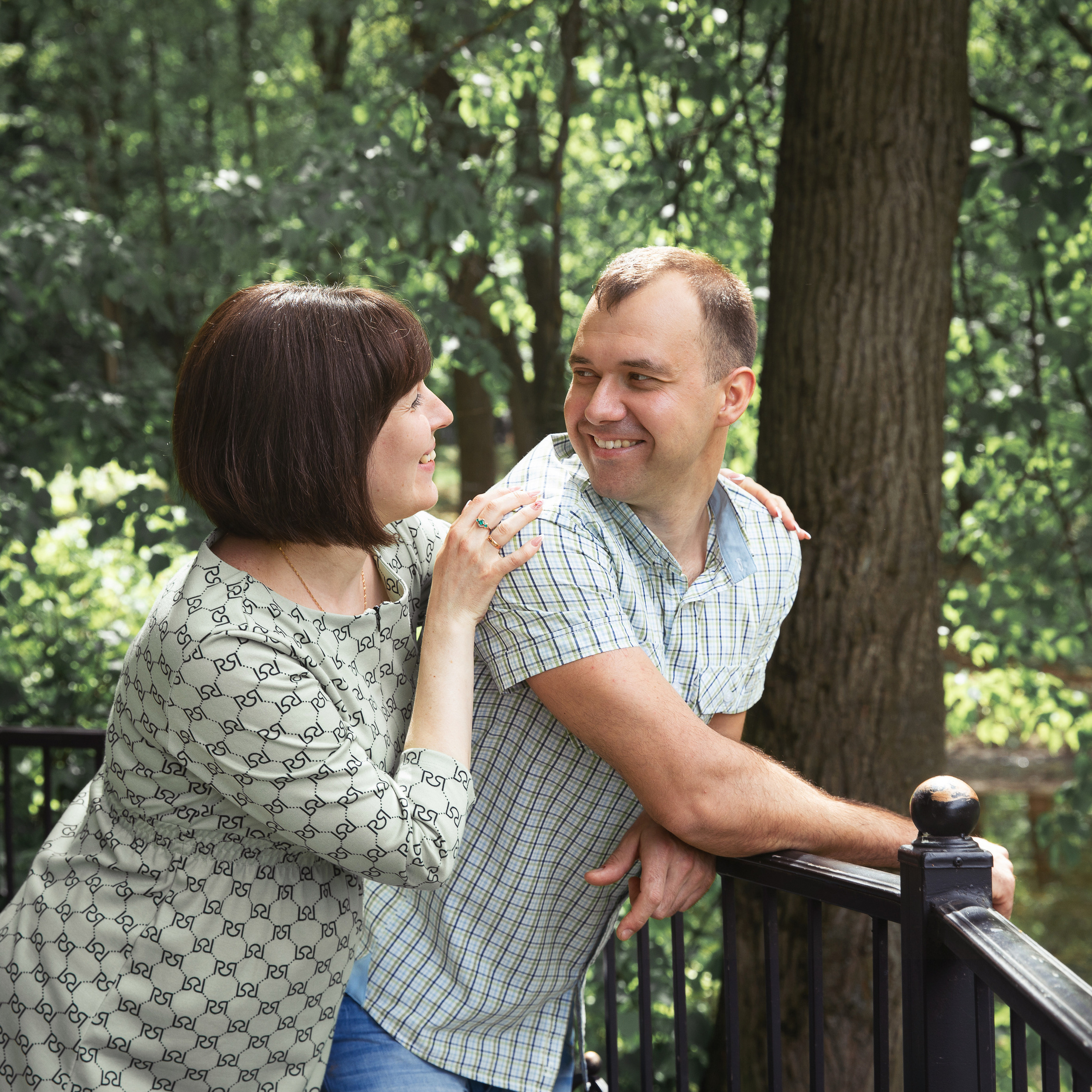 Юля и Максим. Платоновский парк