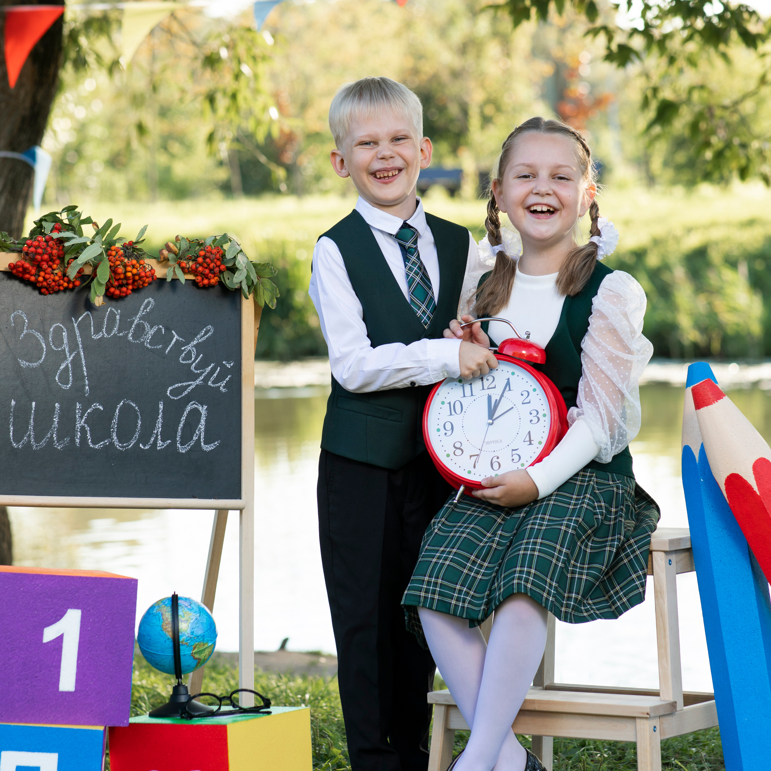 Фотопроект «Первый раз в первый класс!». Семейный и школьный фотограф Катерина Голубева