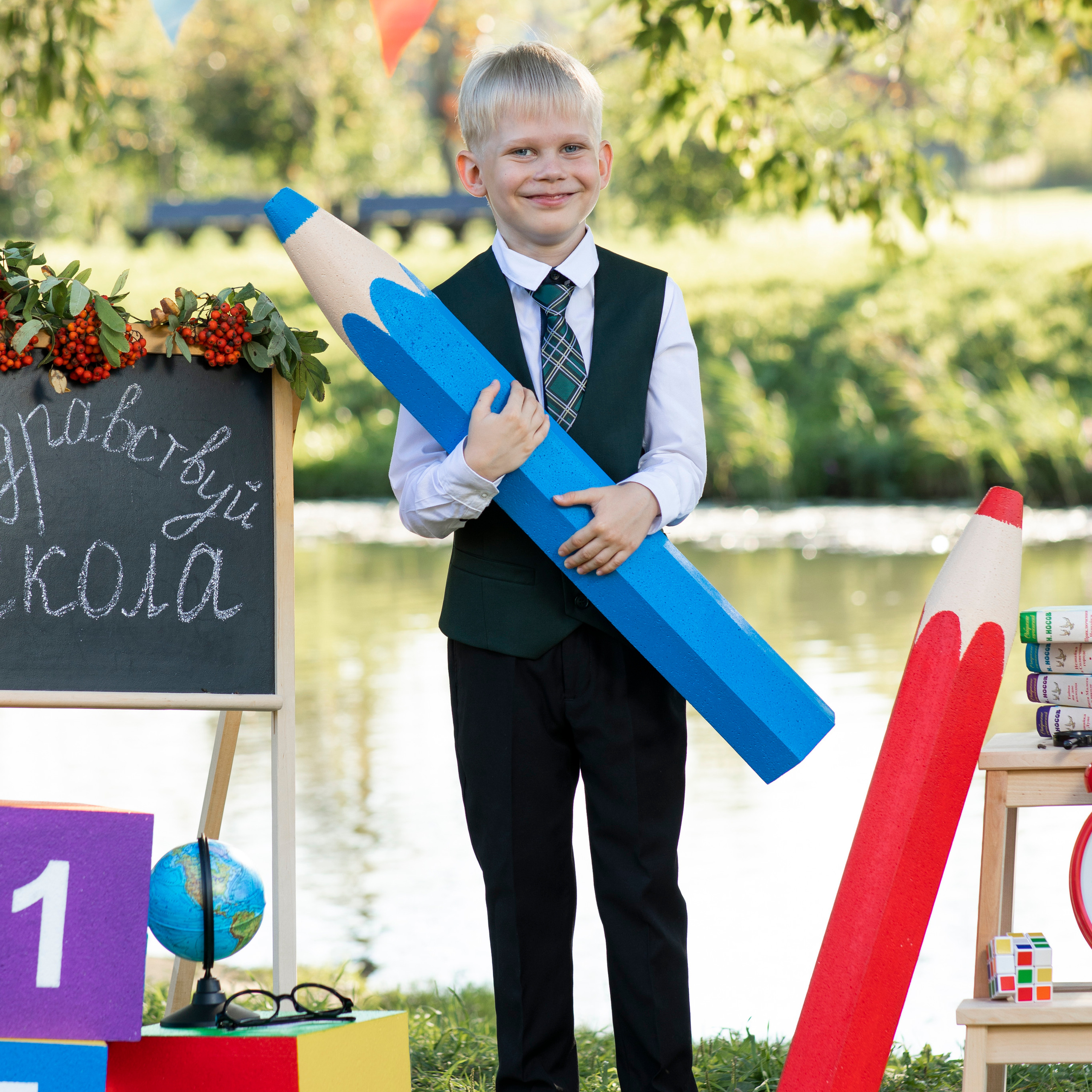 Фотопроект «Первый раз в первый класс!». Семейный и школьный фотограф Катерина Голубева