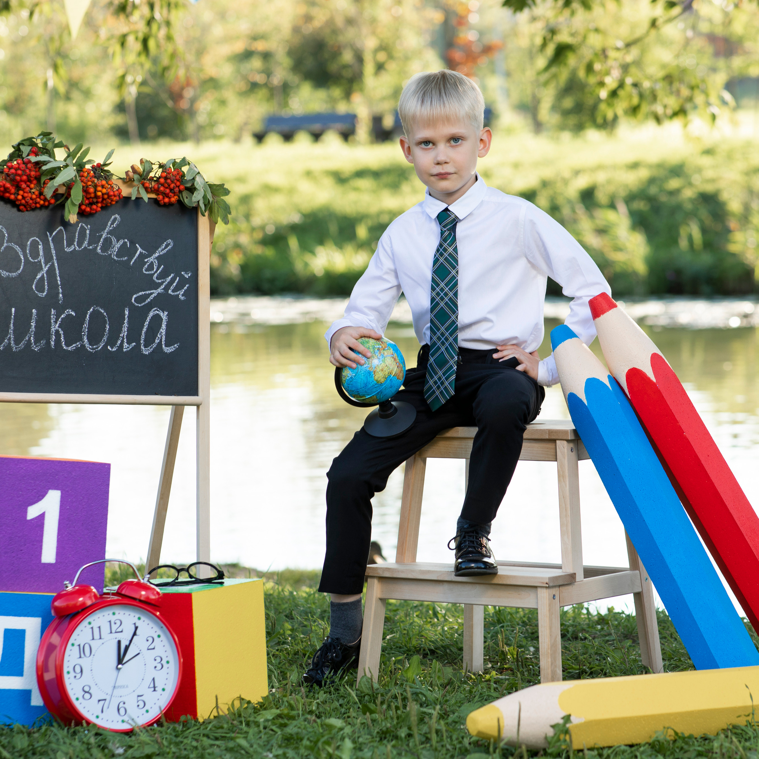 Фотопроект «Первый раз в первый класс!». Семейный и школьный фотограф Катерина Голубева
