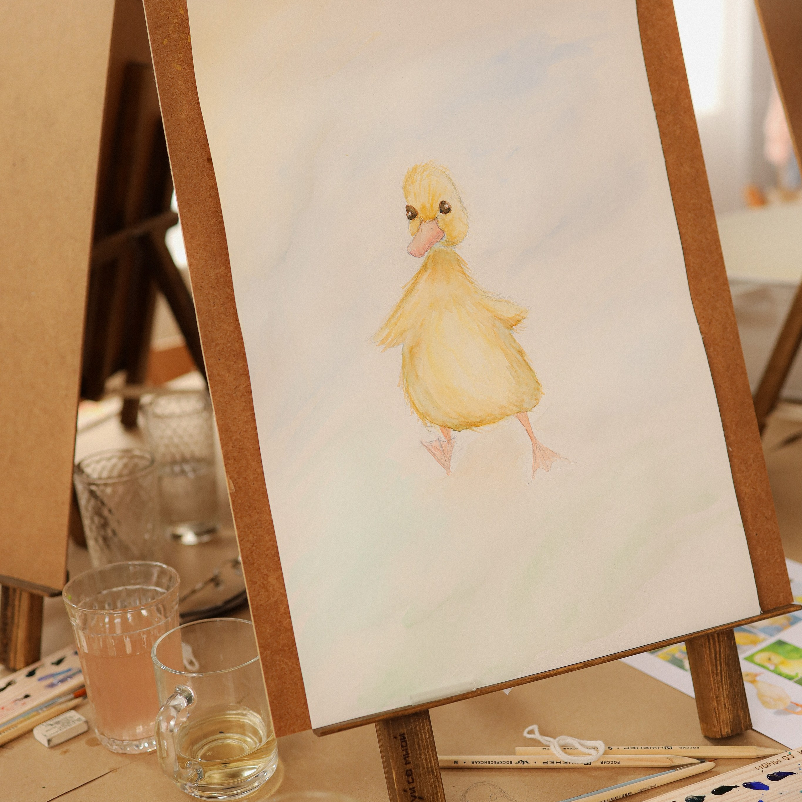 Мк Акварель (рисуем с натуры)