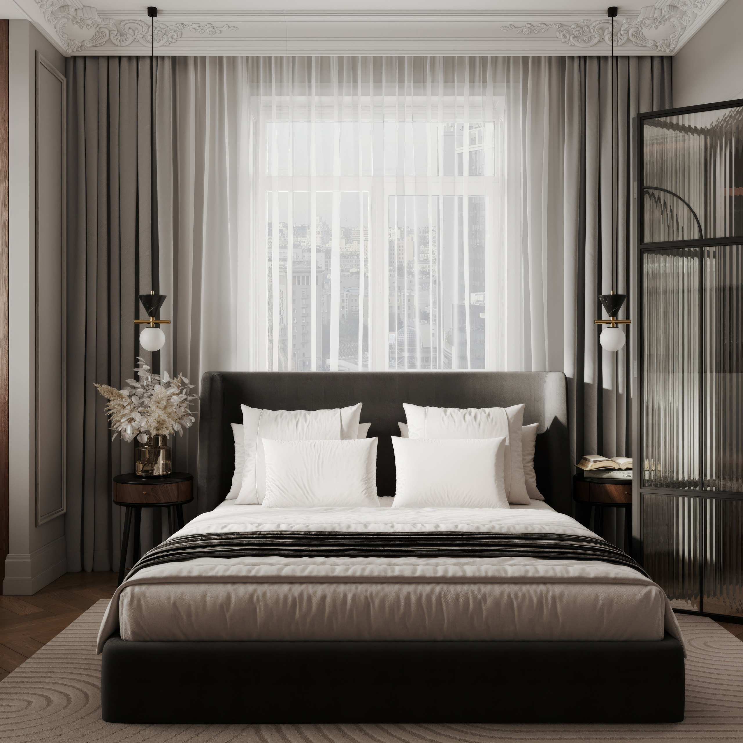 Мастер спальня ЖК Университет