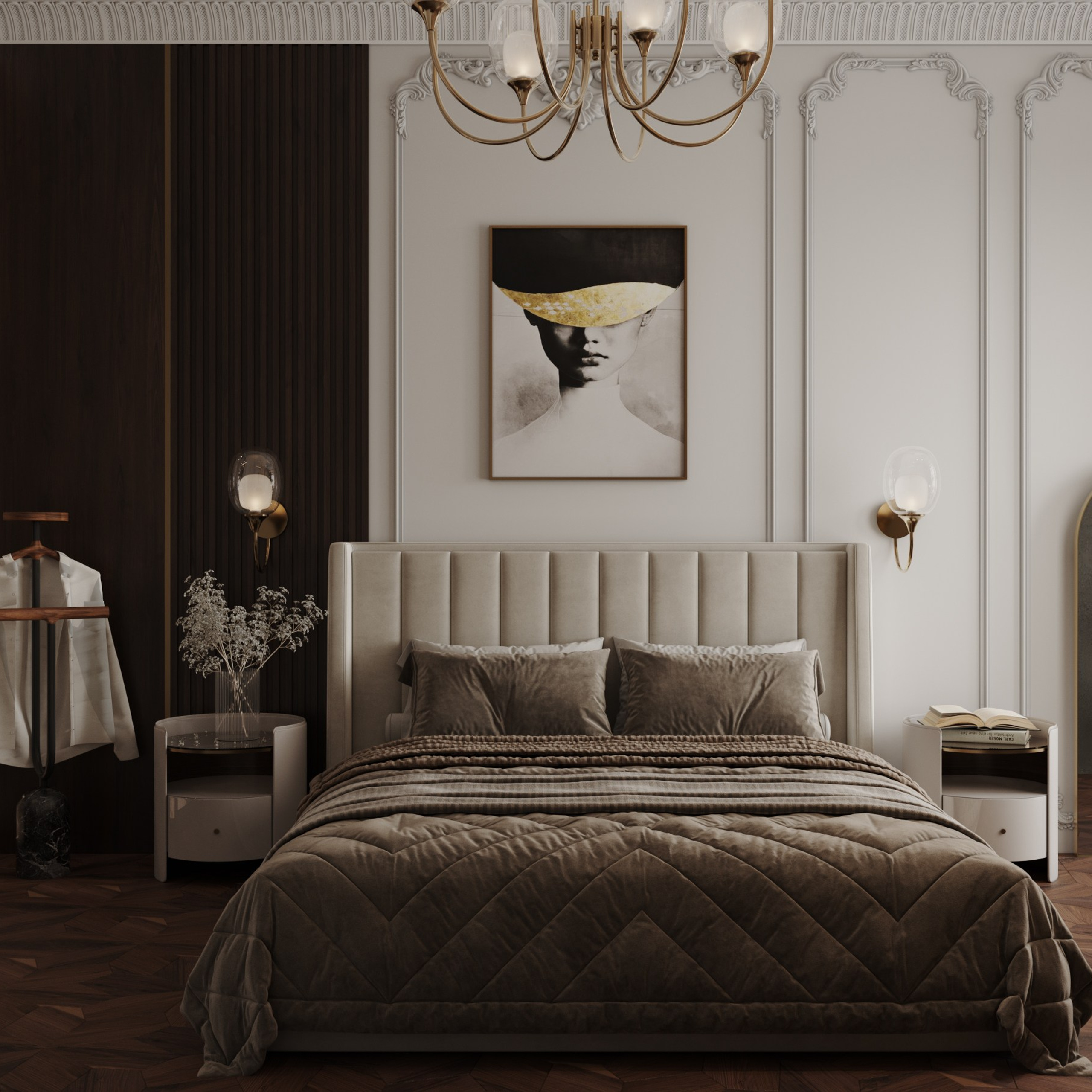 Мастер спальня ЖК Скай