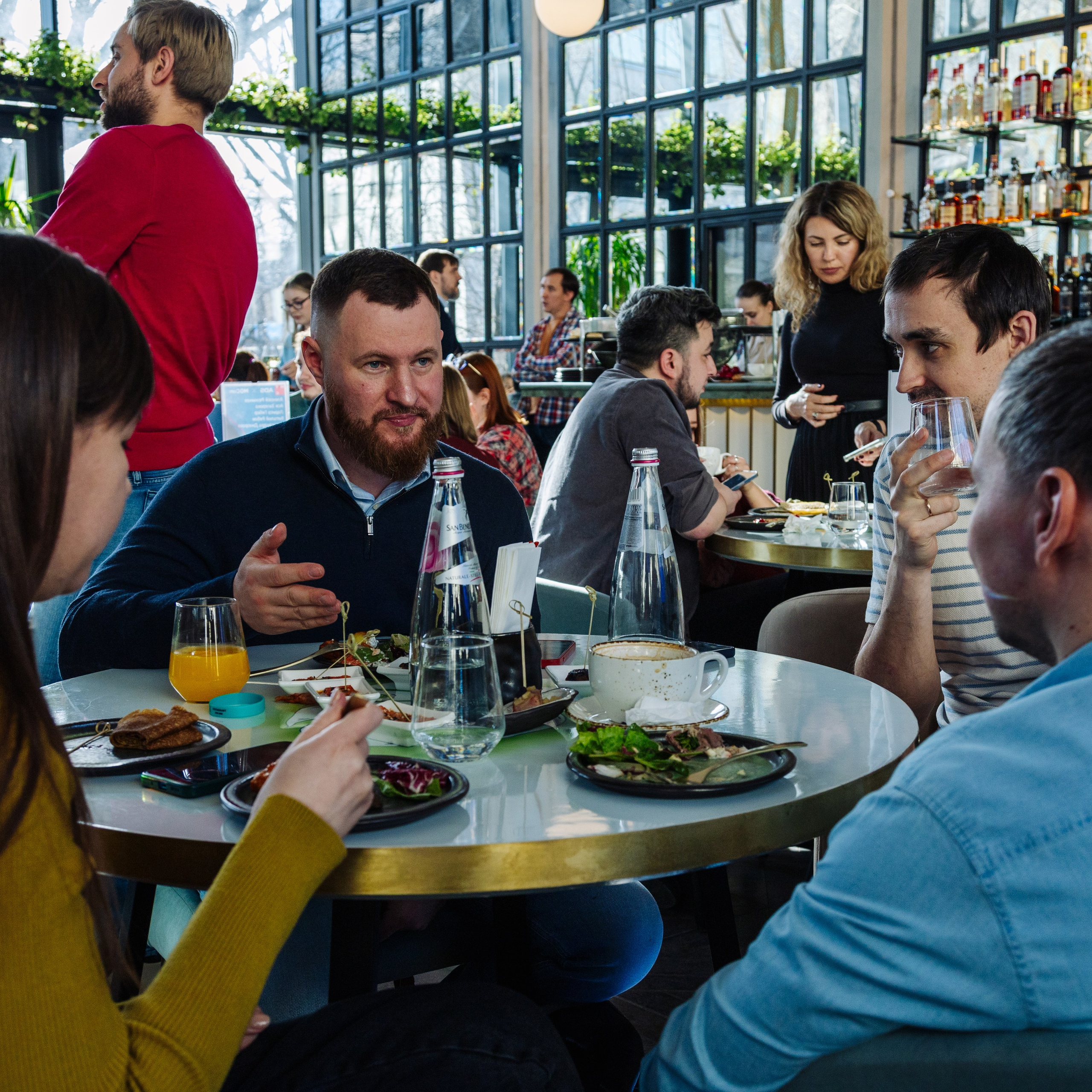 Бизнес завтрак МТС&MGCom. Репортажный Фотограф в Москве | Студия| Портрет