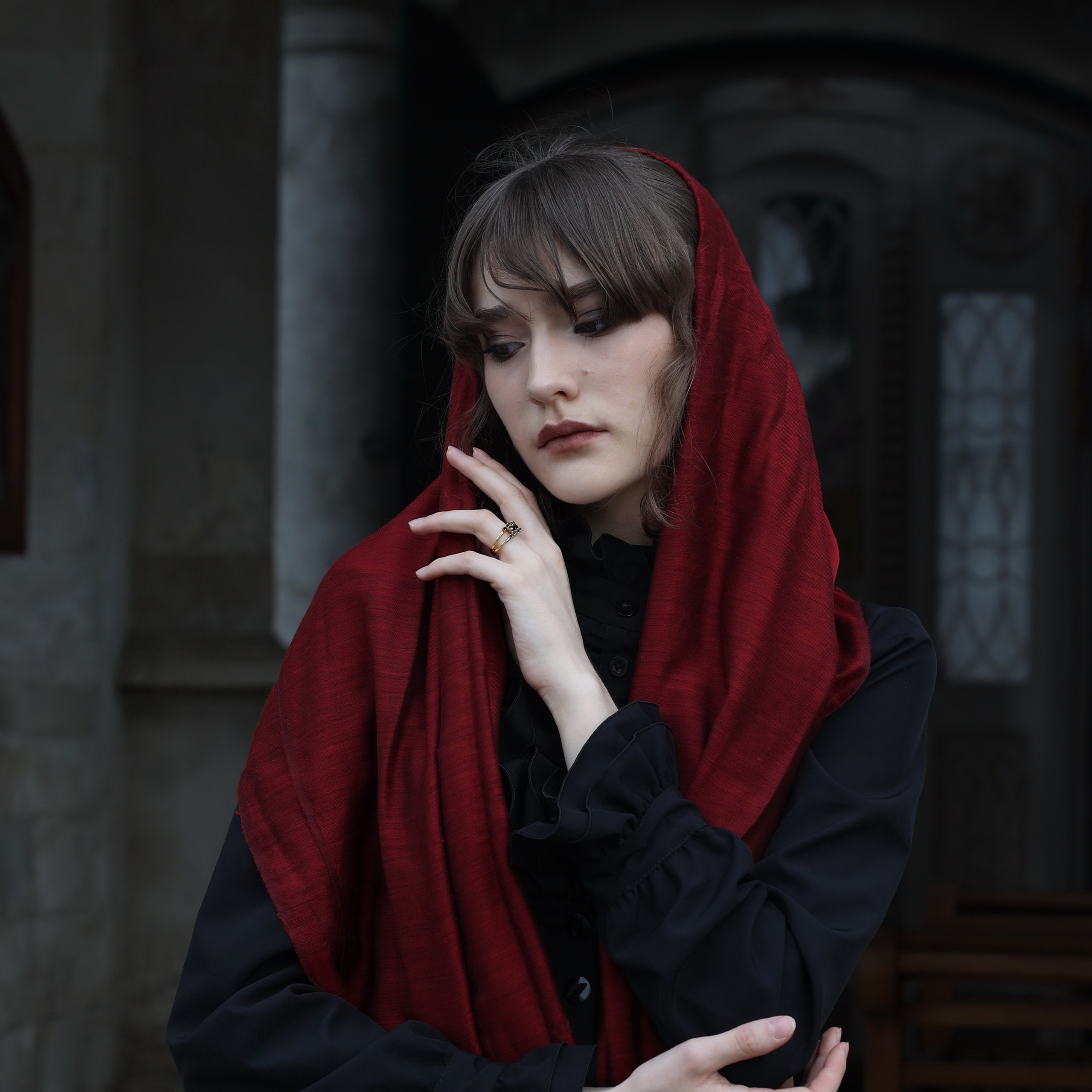 Дарья. Церковь в Быково. Портреты.