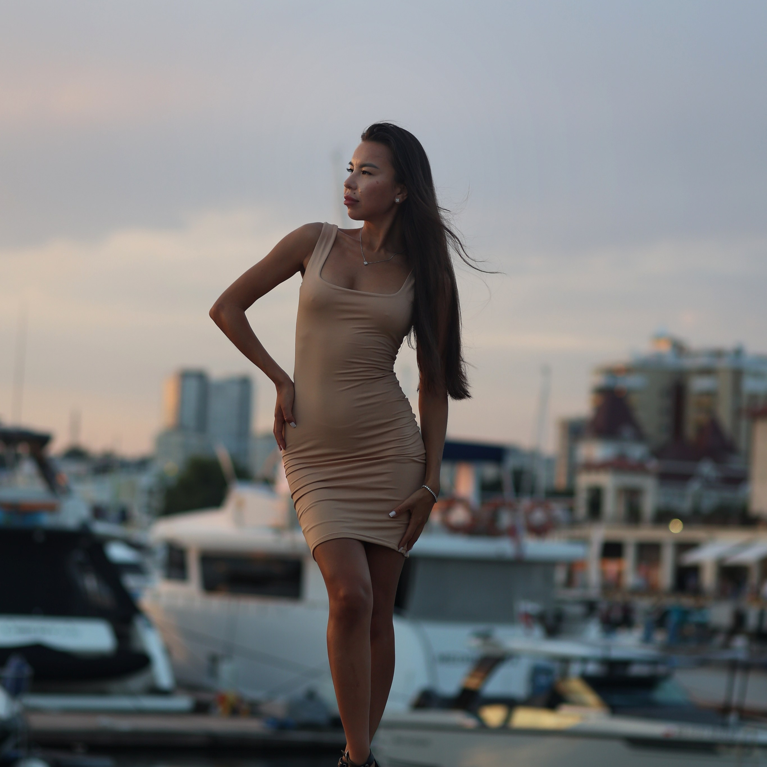 Морской порт. Сочи. Закат.