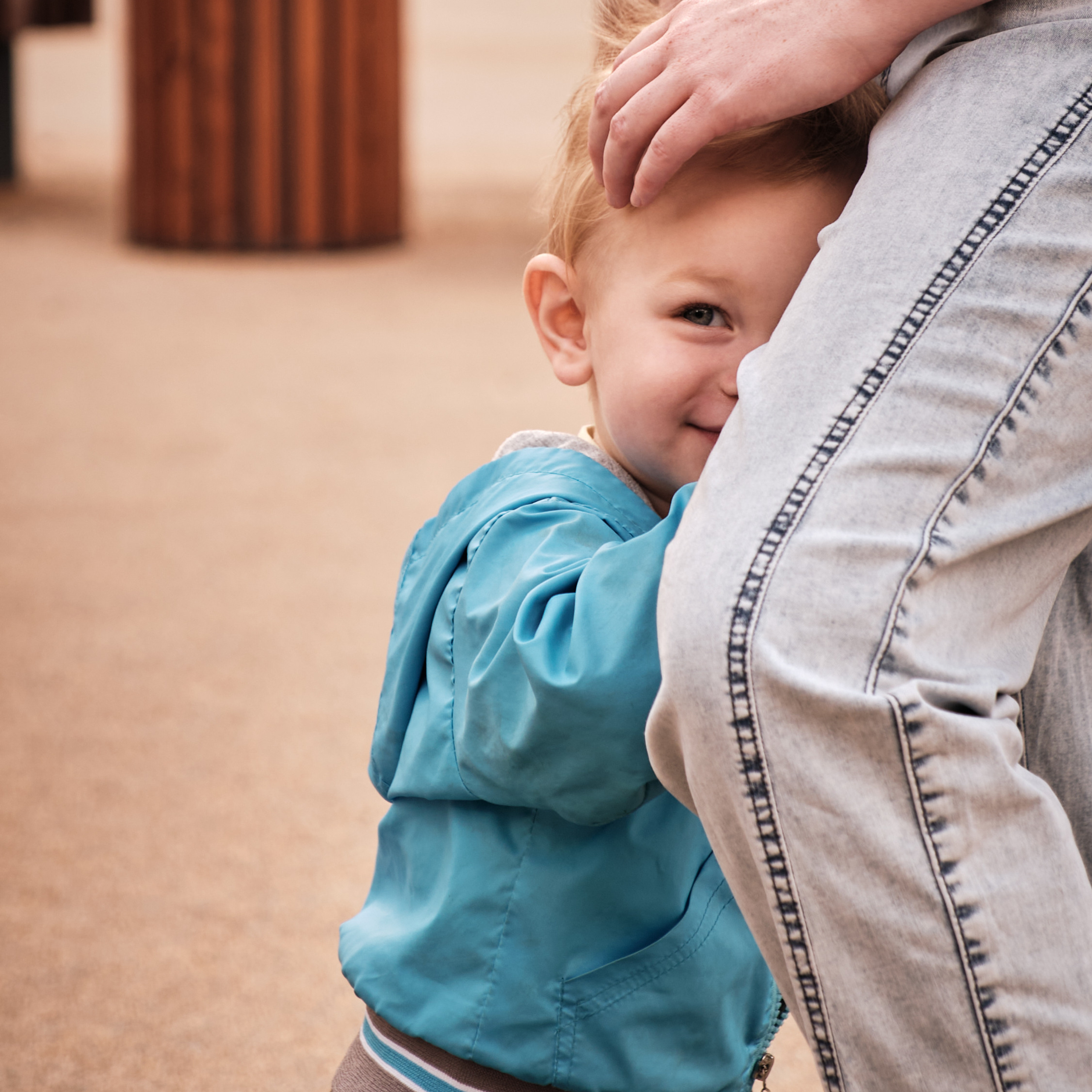 Осенняя прогулка Насти и Феди