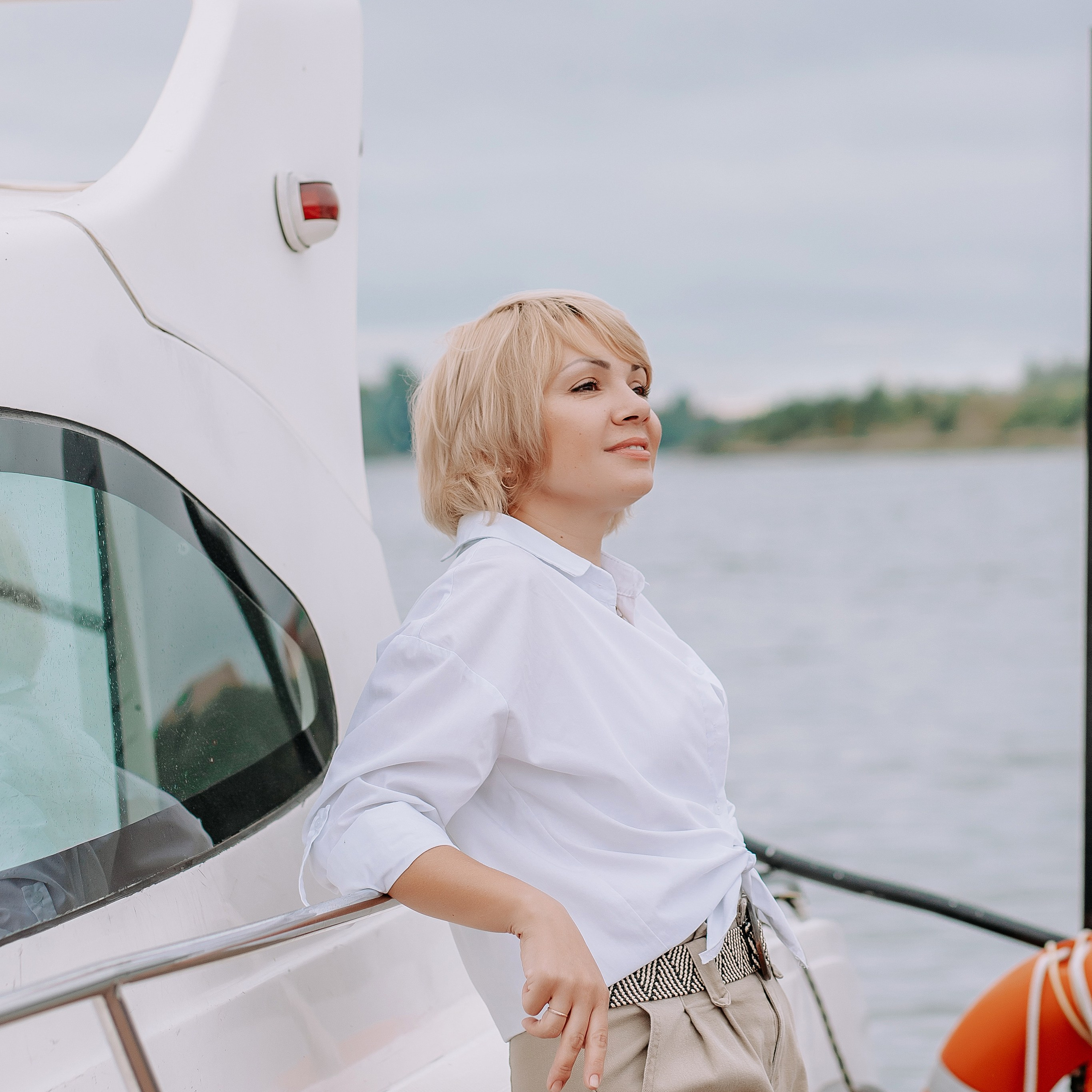 Утро на Лодочной станции