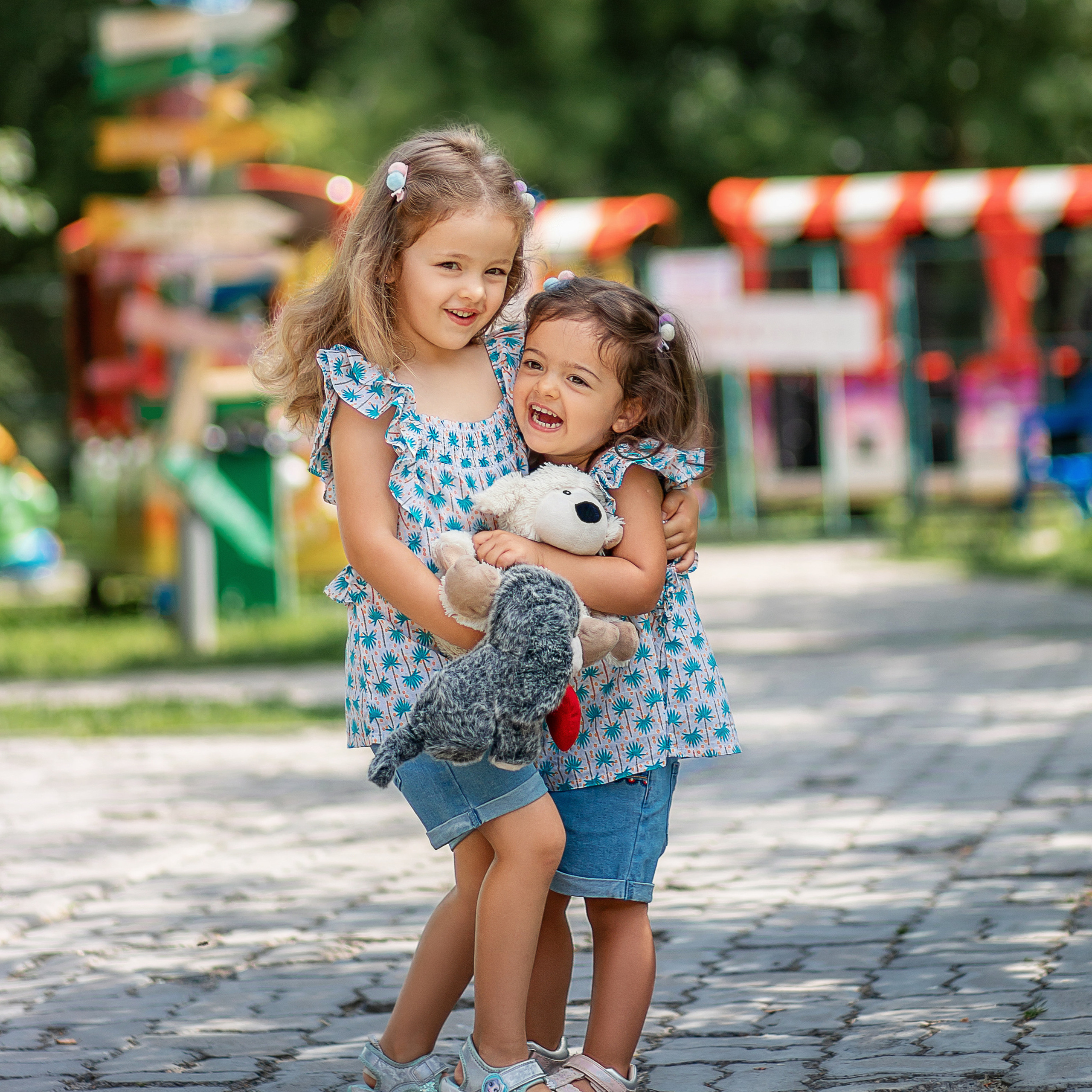 Сестрёнки Прогулка в Центральном парке