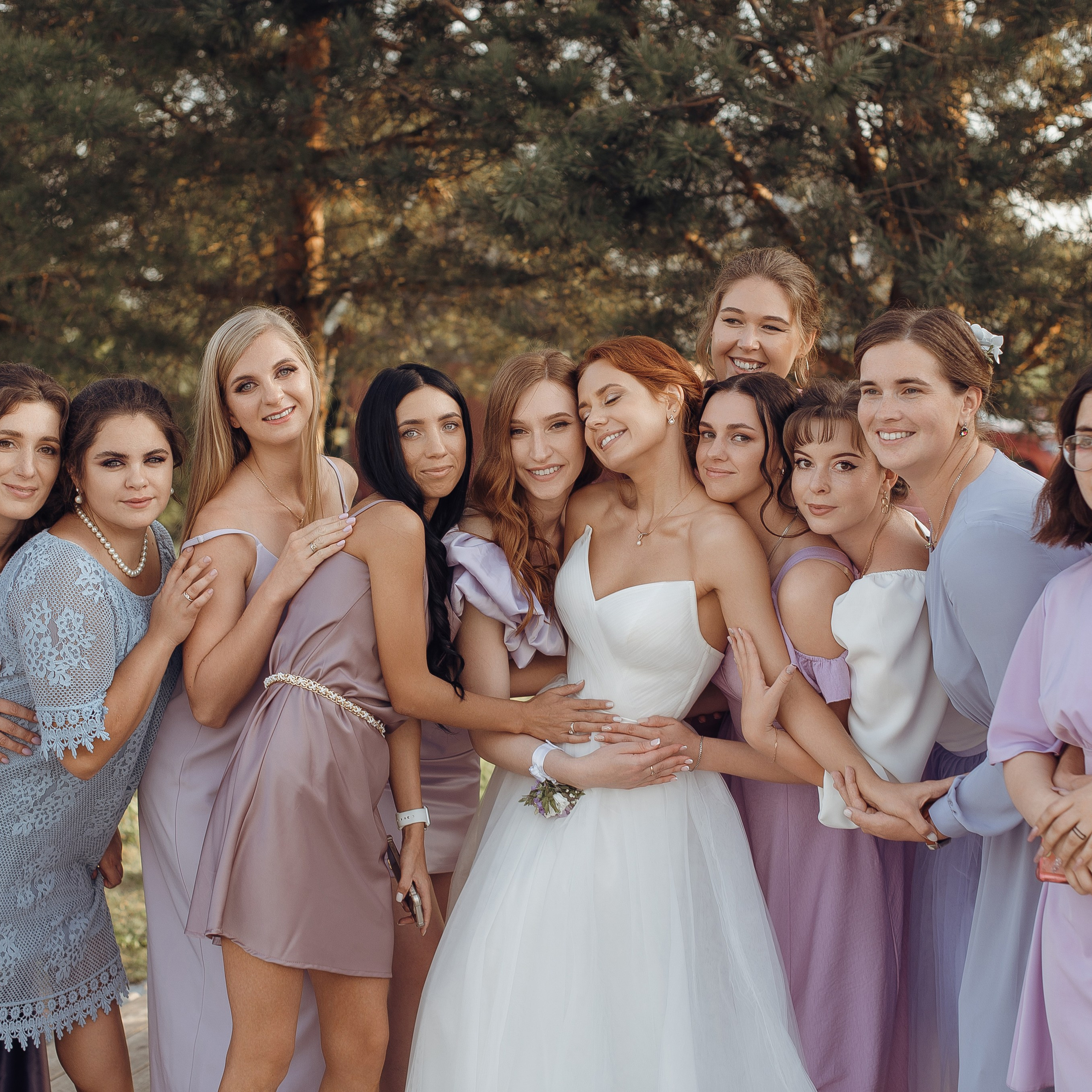 Семейный и дружелюбный свадебный день Людмилы и Сергея