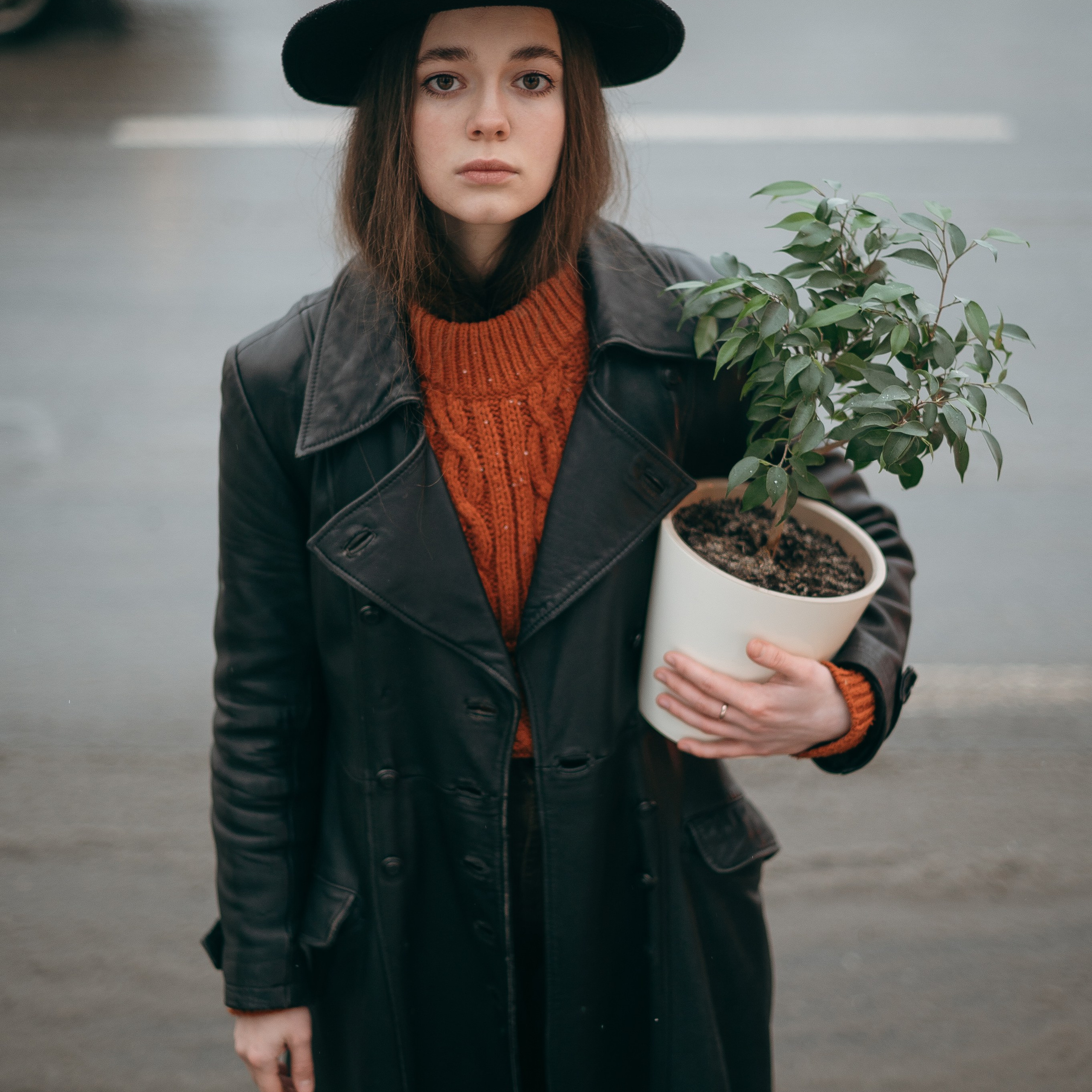 Портретная уличная съёмка