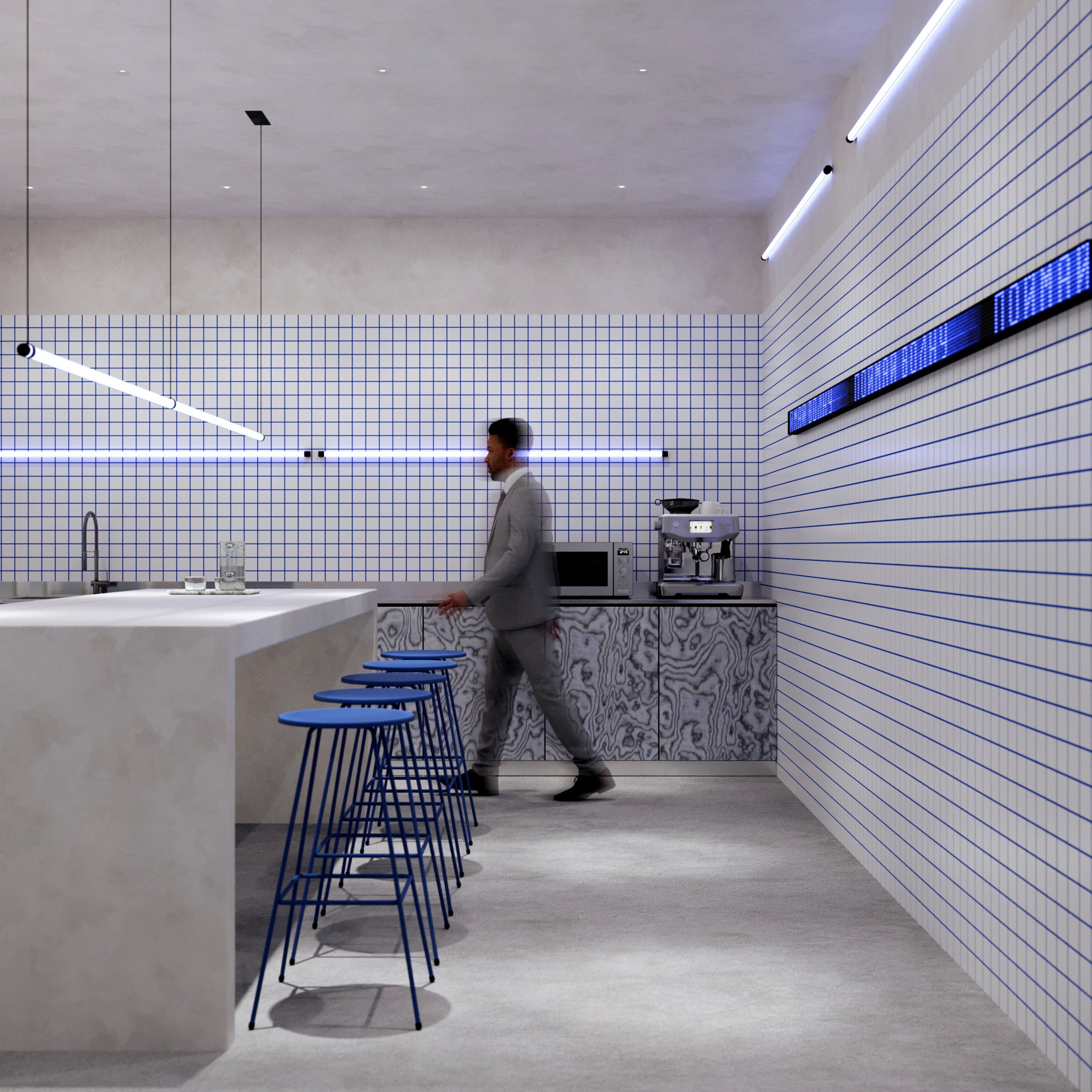 Дизайн студия OBJCT|Комната отдыха для персонала