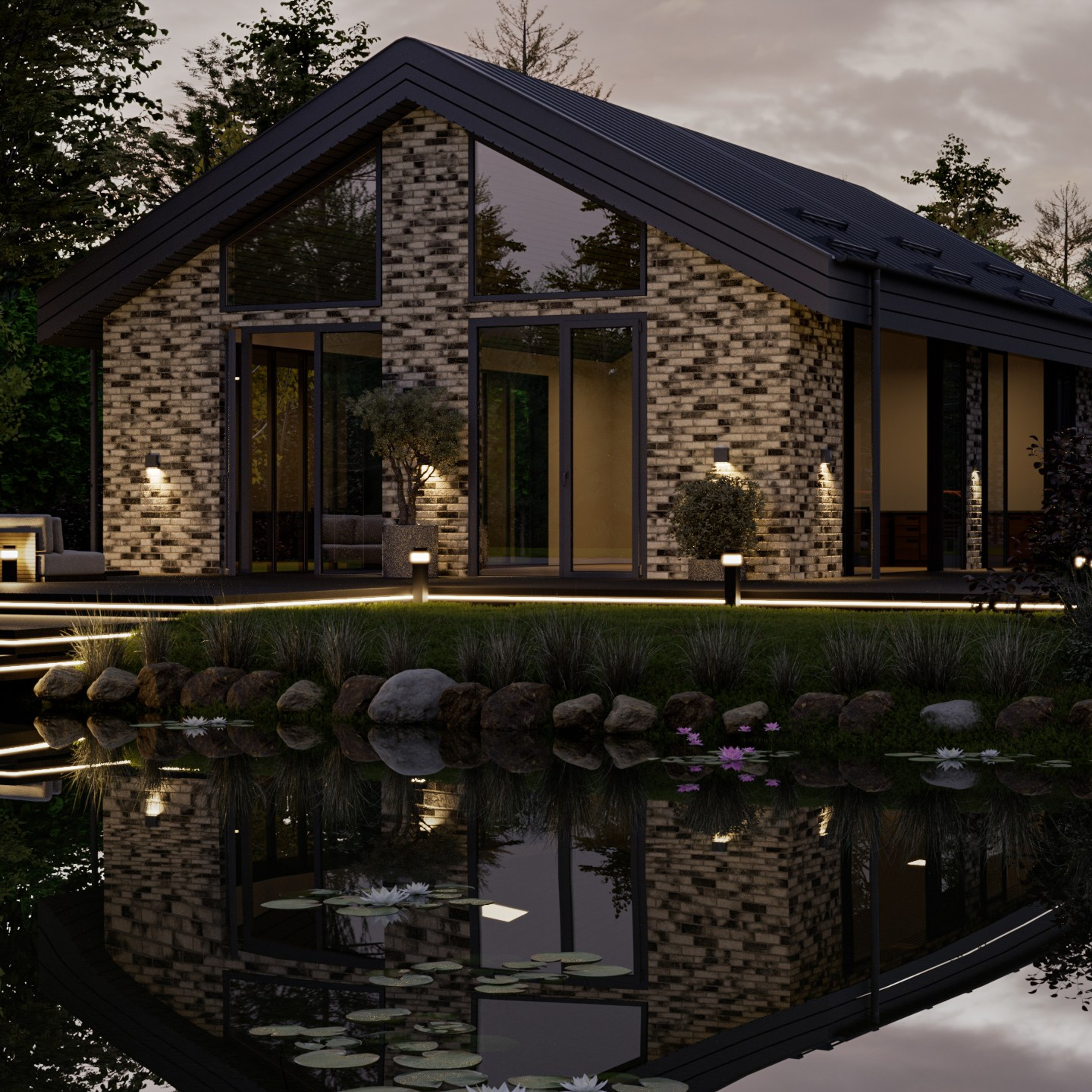 База отдыха «Родники». Съемка недвижимости в Калининграде l Фото l Видео l VR туры l 3D Визуализации