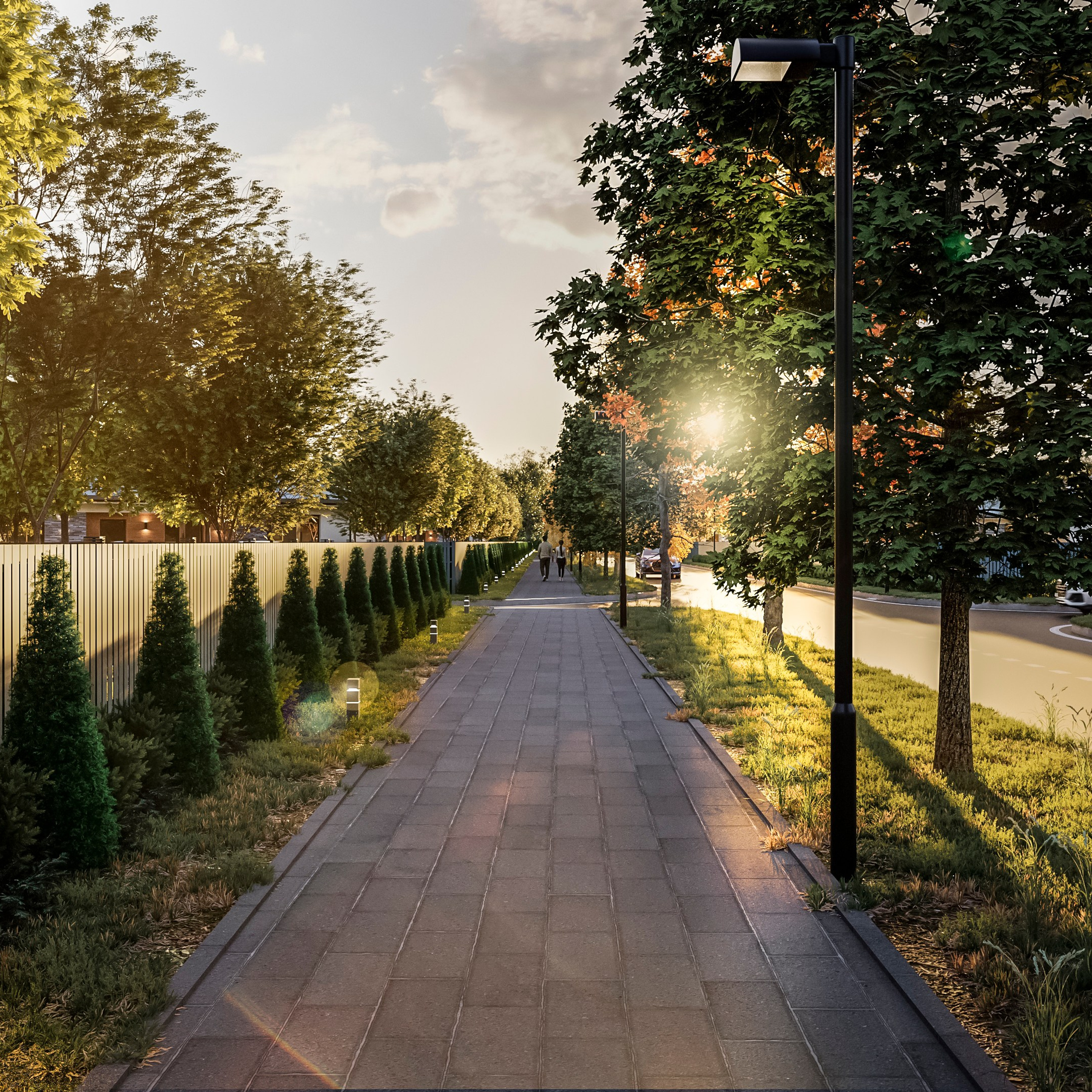 Коттеджный посёлок «Волошино Парк». Съемка недвижимости в Калининграде l Фото l Видео l VR туры l 3D Визуализации