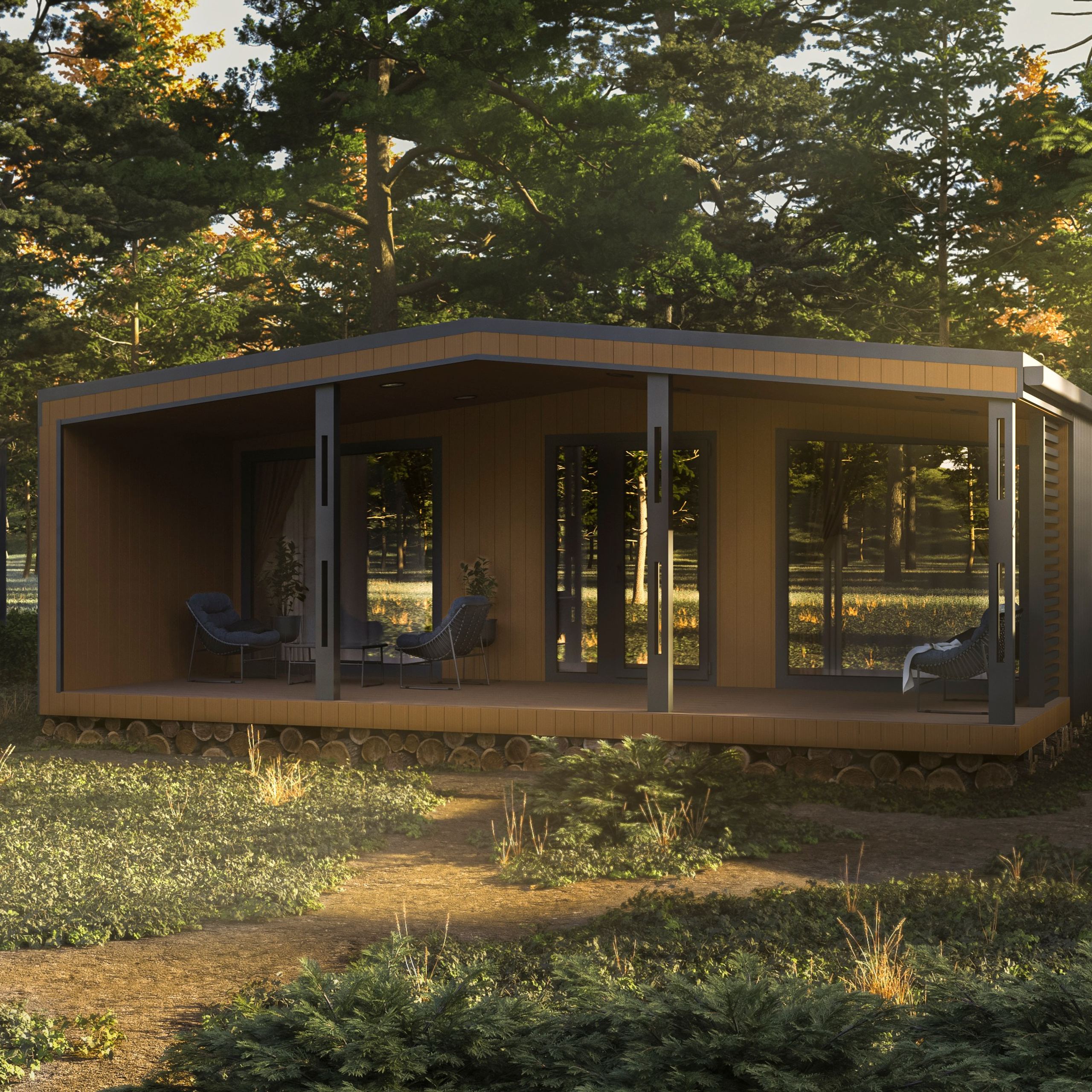 Модульные дома. Съемка недвижимости в Калининграде l Фото l Видео l VR туры l 3D Визуализации