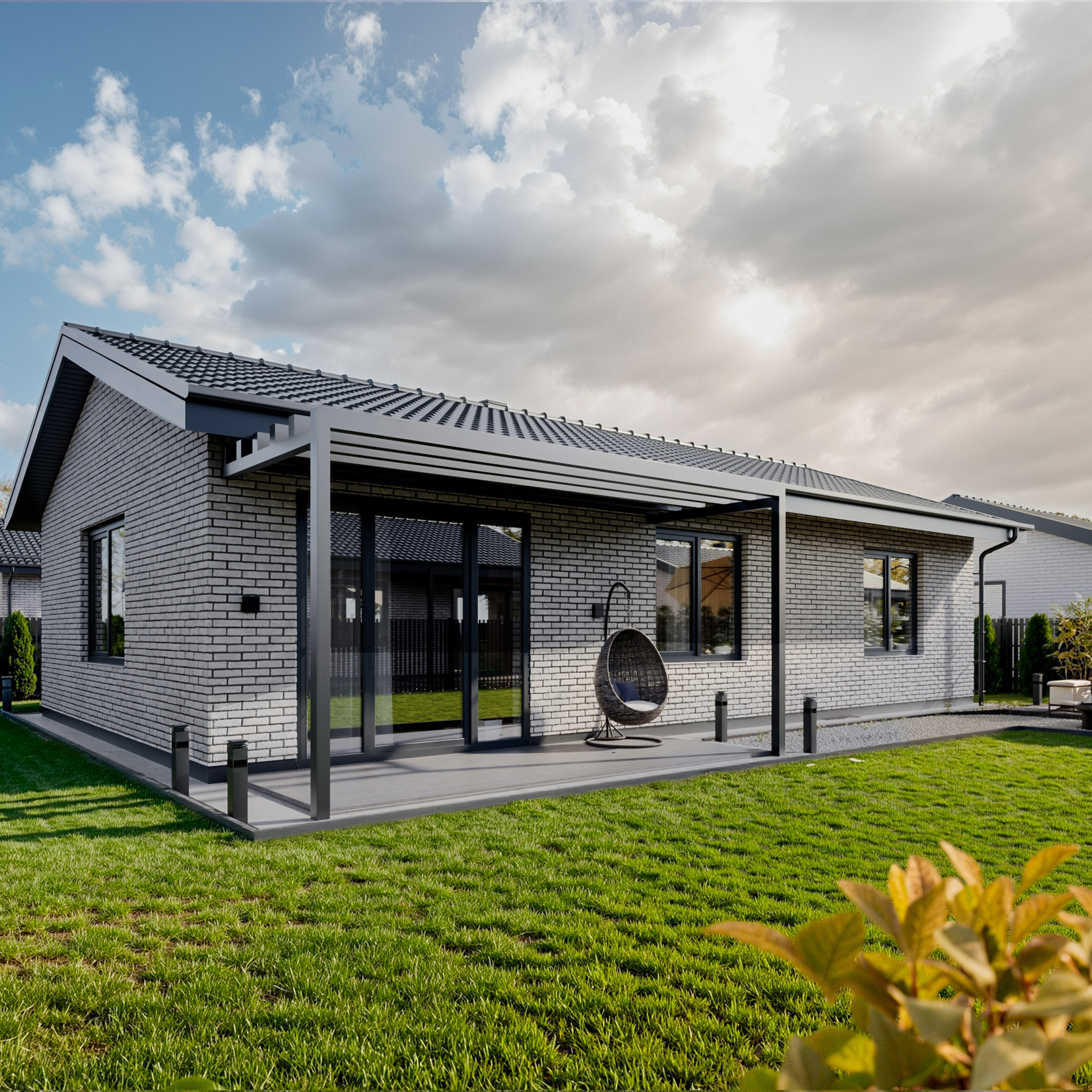 3D Визуализация загородного дома. Съемка недвижимости в Калининграде l Фото l Видео l VR туры l 3D Визуализации