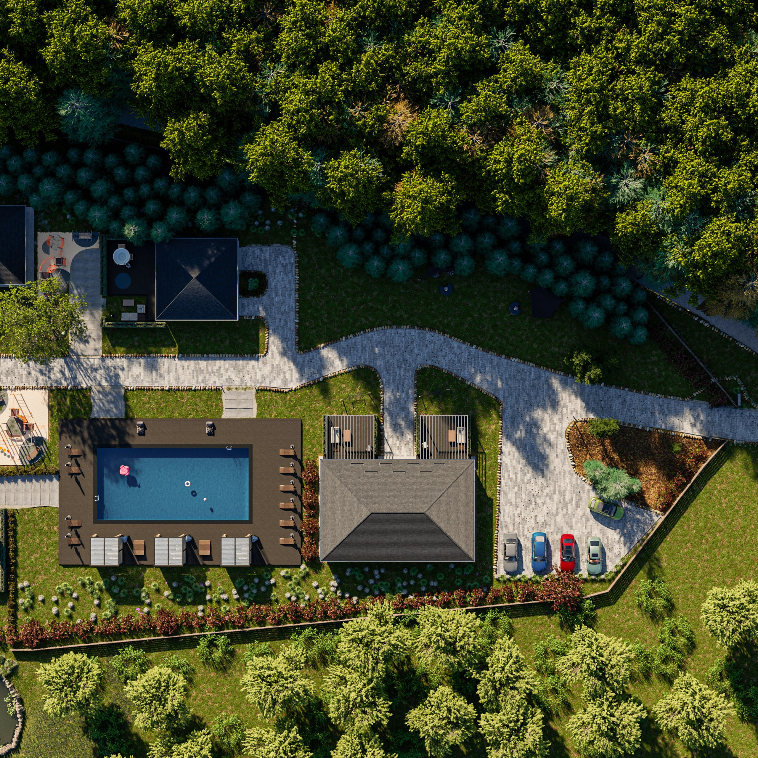 База отдыха «Родники». Съемка недвижимости в Калининграде l Фото l Видео l VR туры l 3D Визуализации