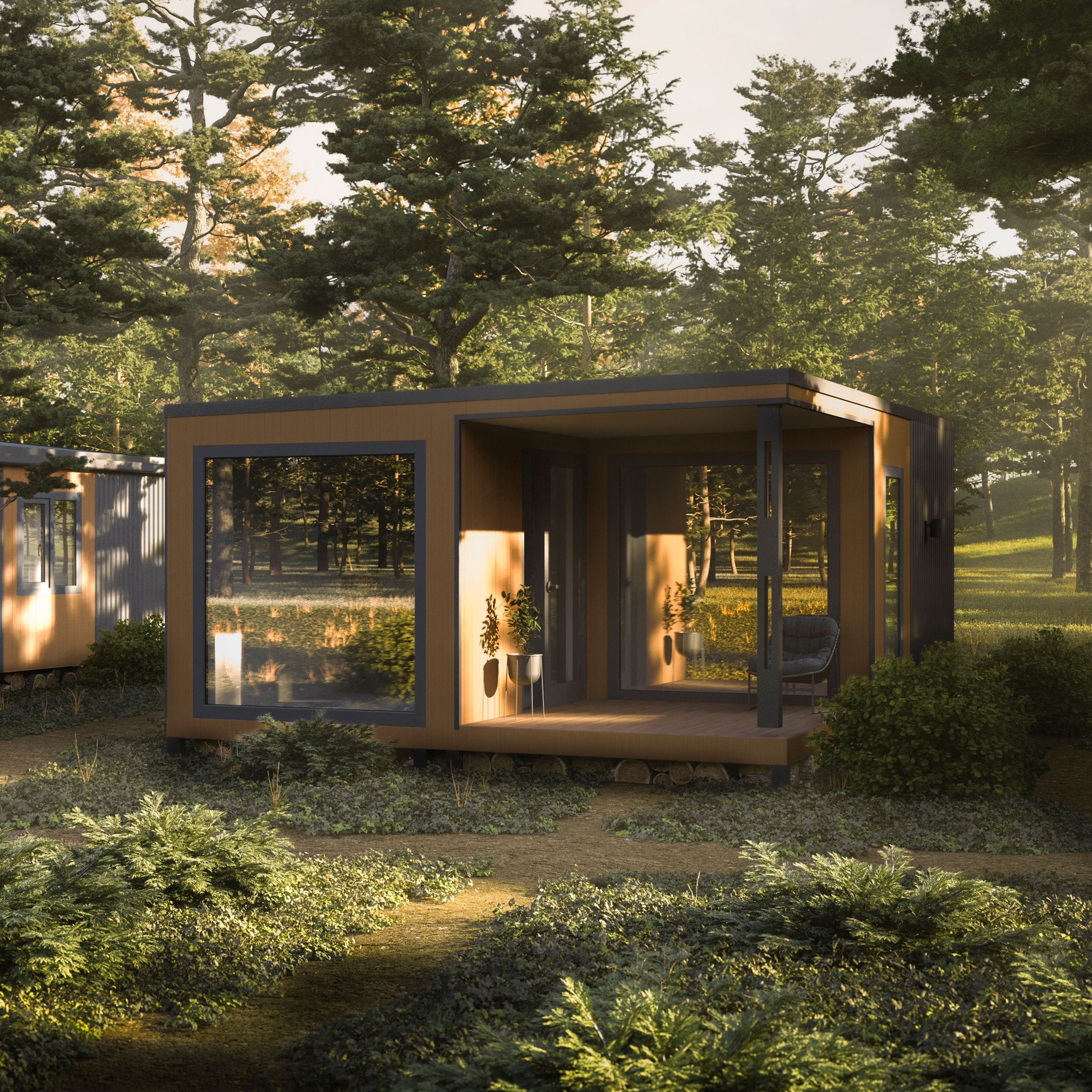 Модульные дома. Съемка недвижимости в Калининграде l Фото l Видео l VR туры l 3D Визуализации