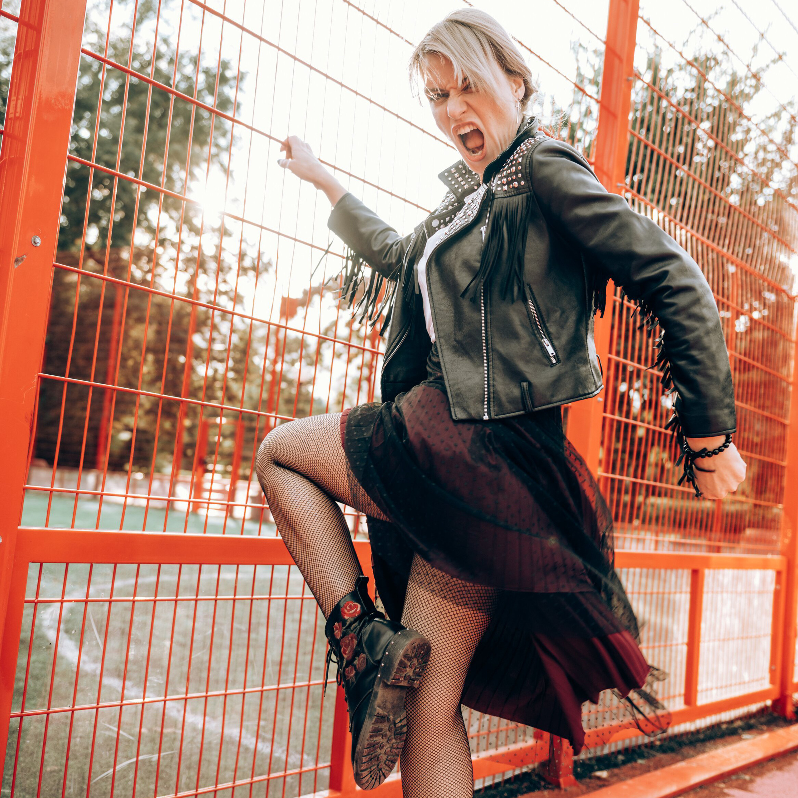 Женская съёмка на улице