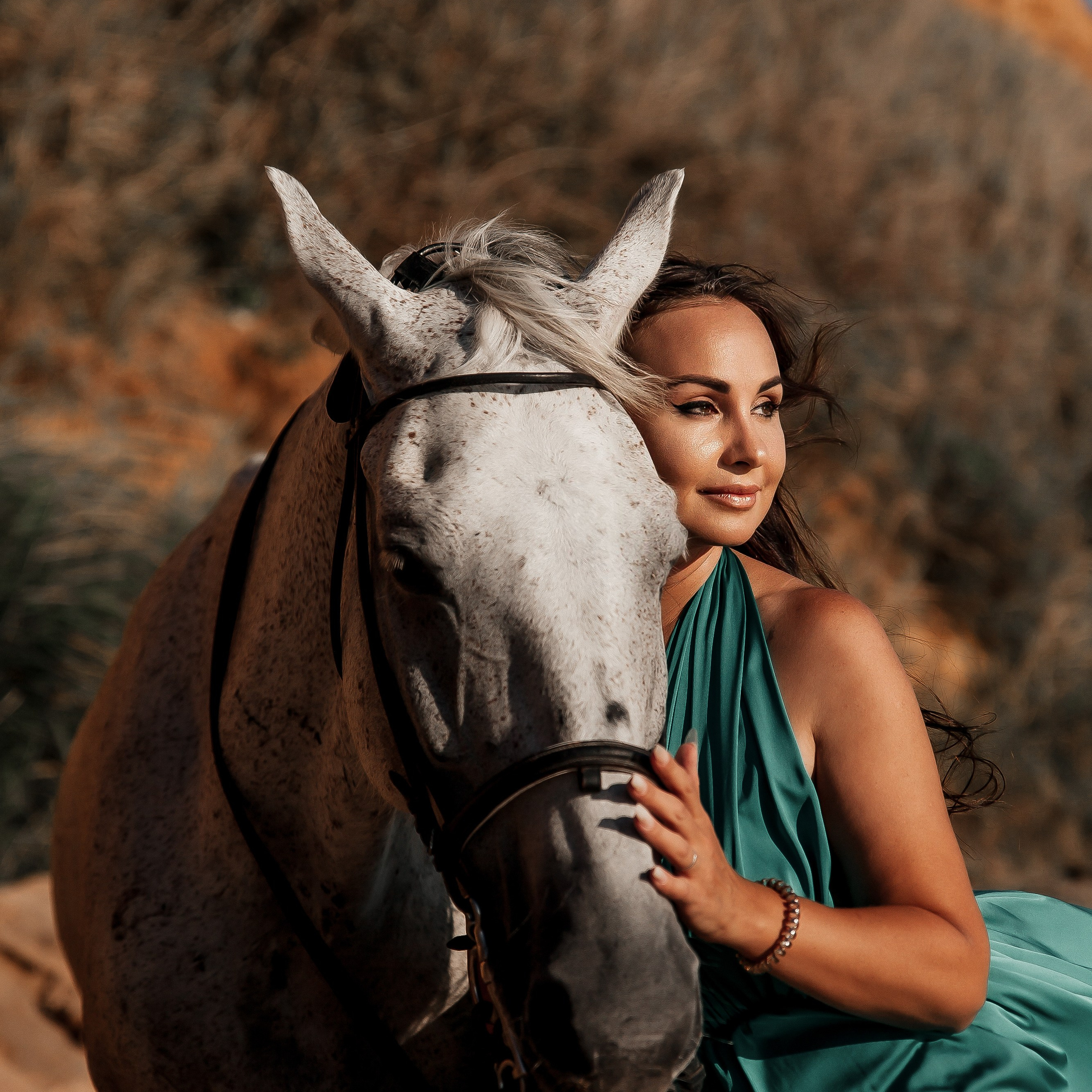 Съемки с лошадьми