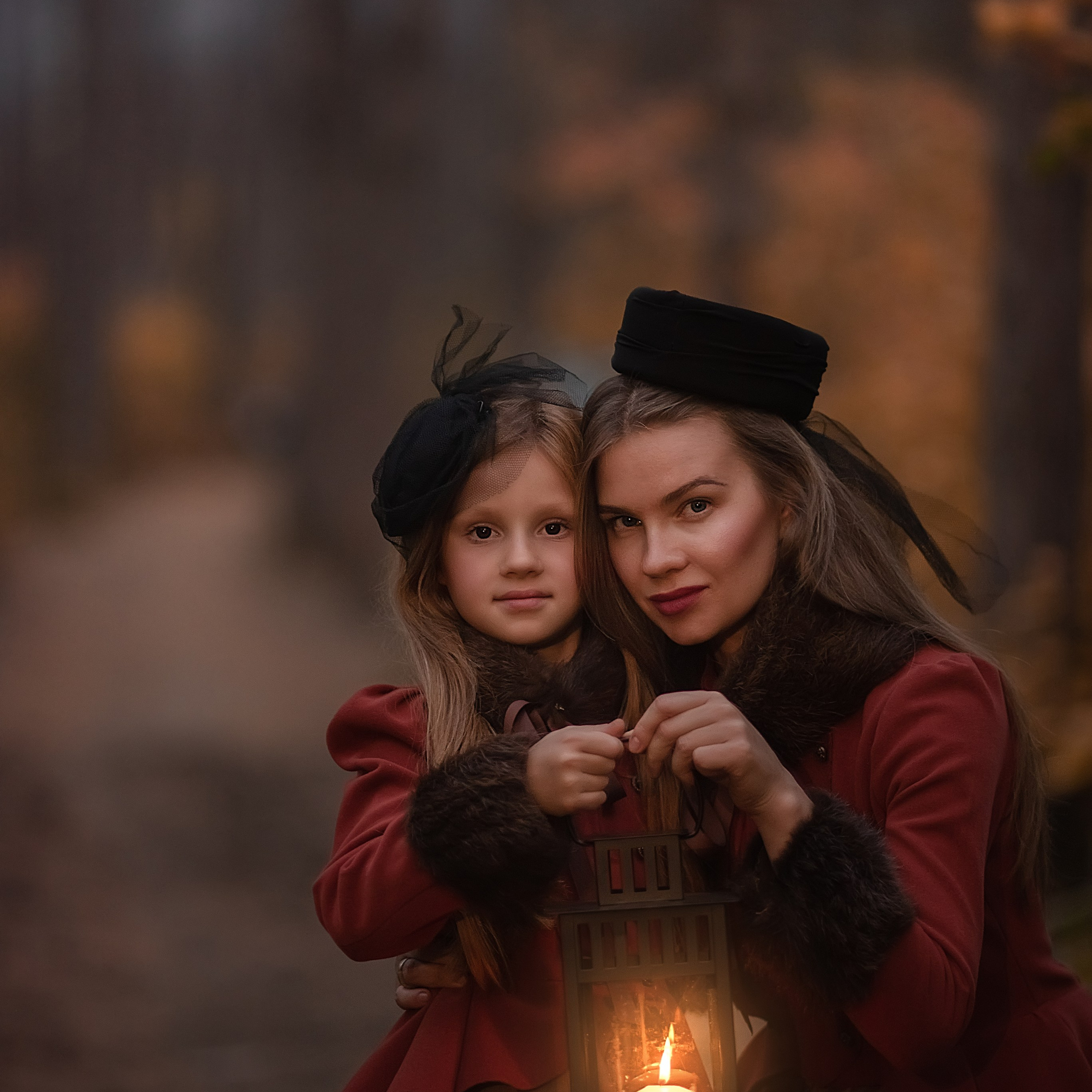 Катя и мама