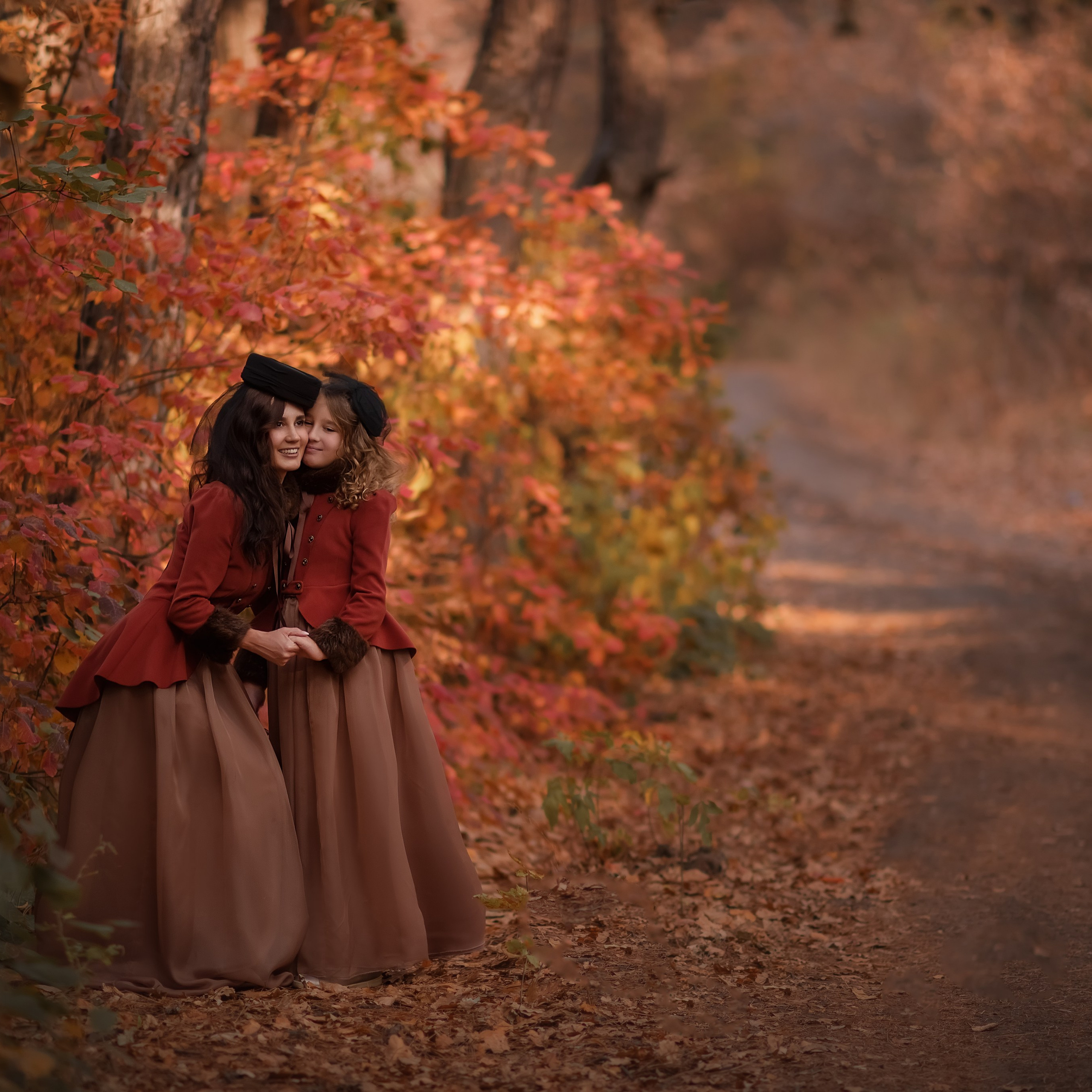 Милана с дочкой