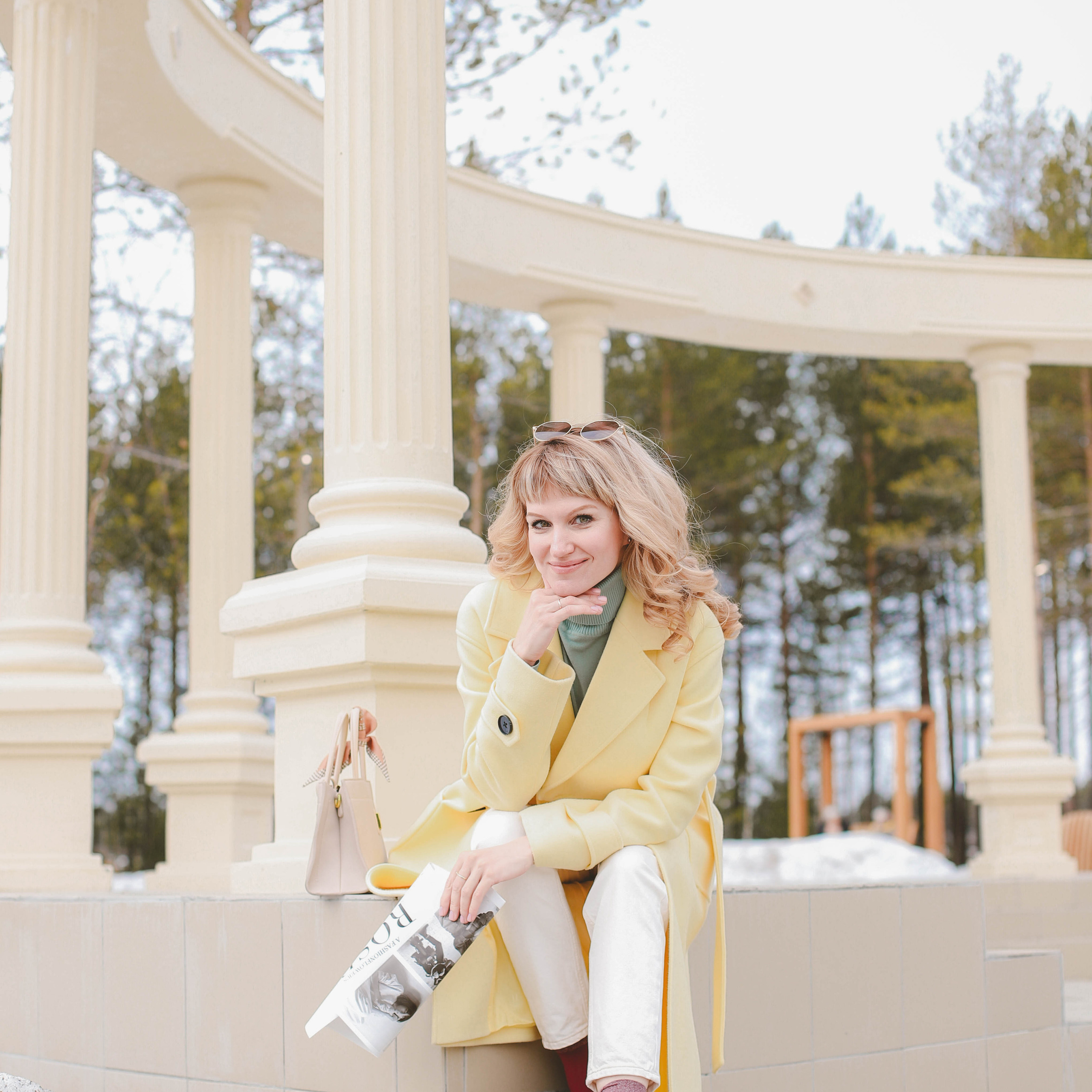 Ульяна в парке