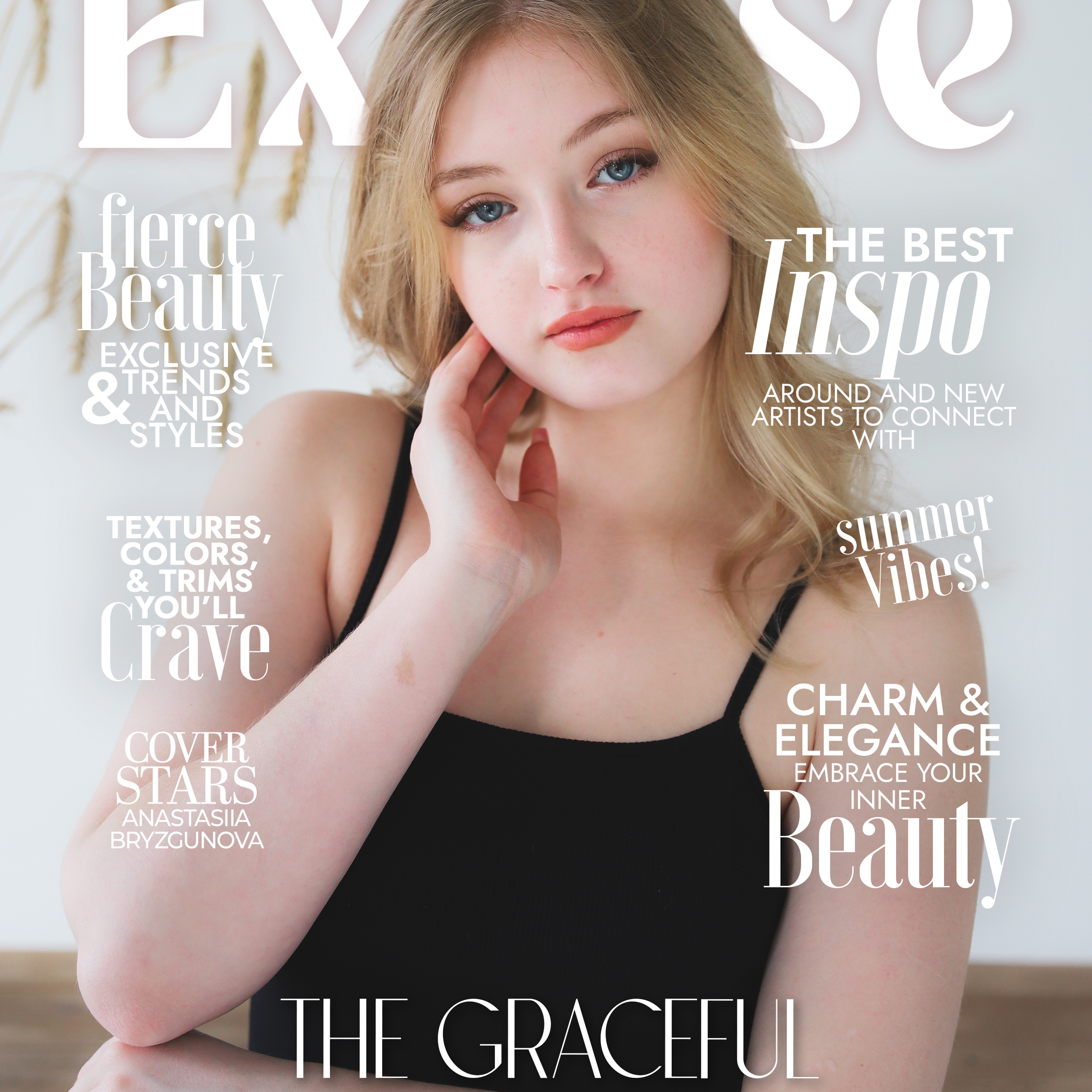 Публикации в глянцевых европейских журналах. Фотограф в Сургуте Брызгунова Анастасия