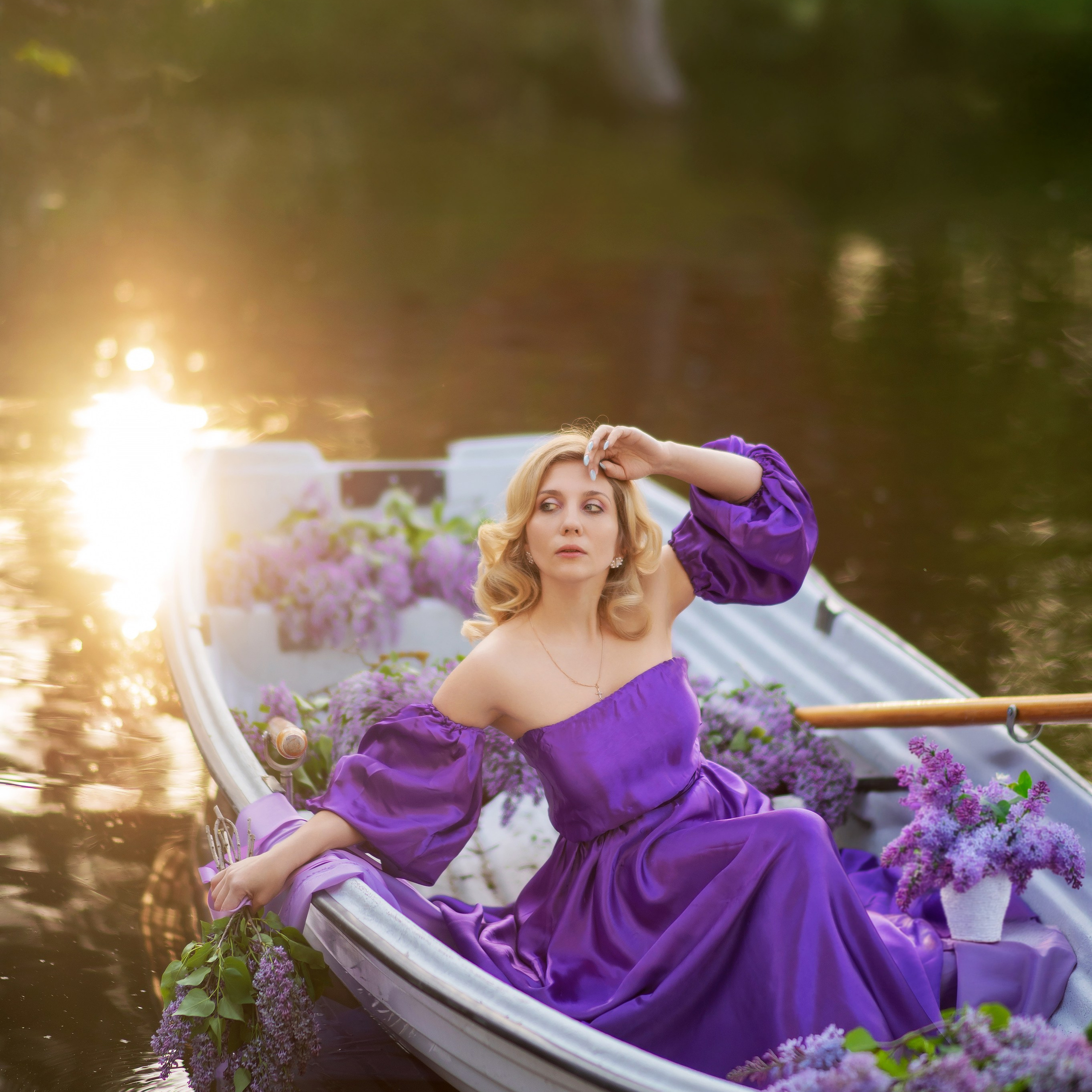 фотопроект «Лодка с сиренью»