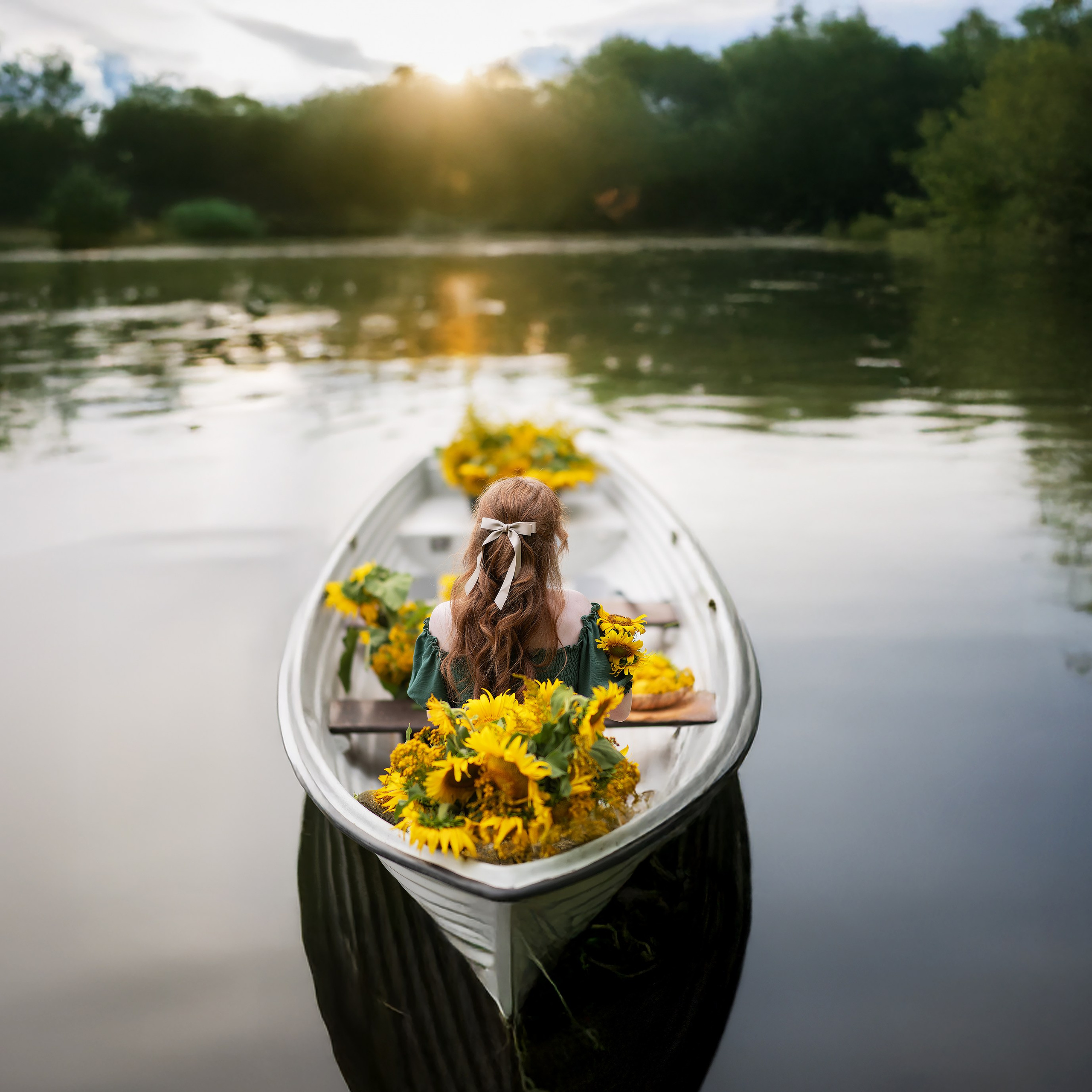 фотопроект «Лодка с подсолнухами»