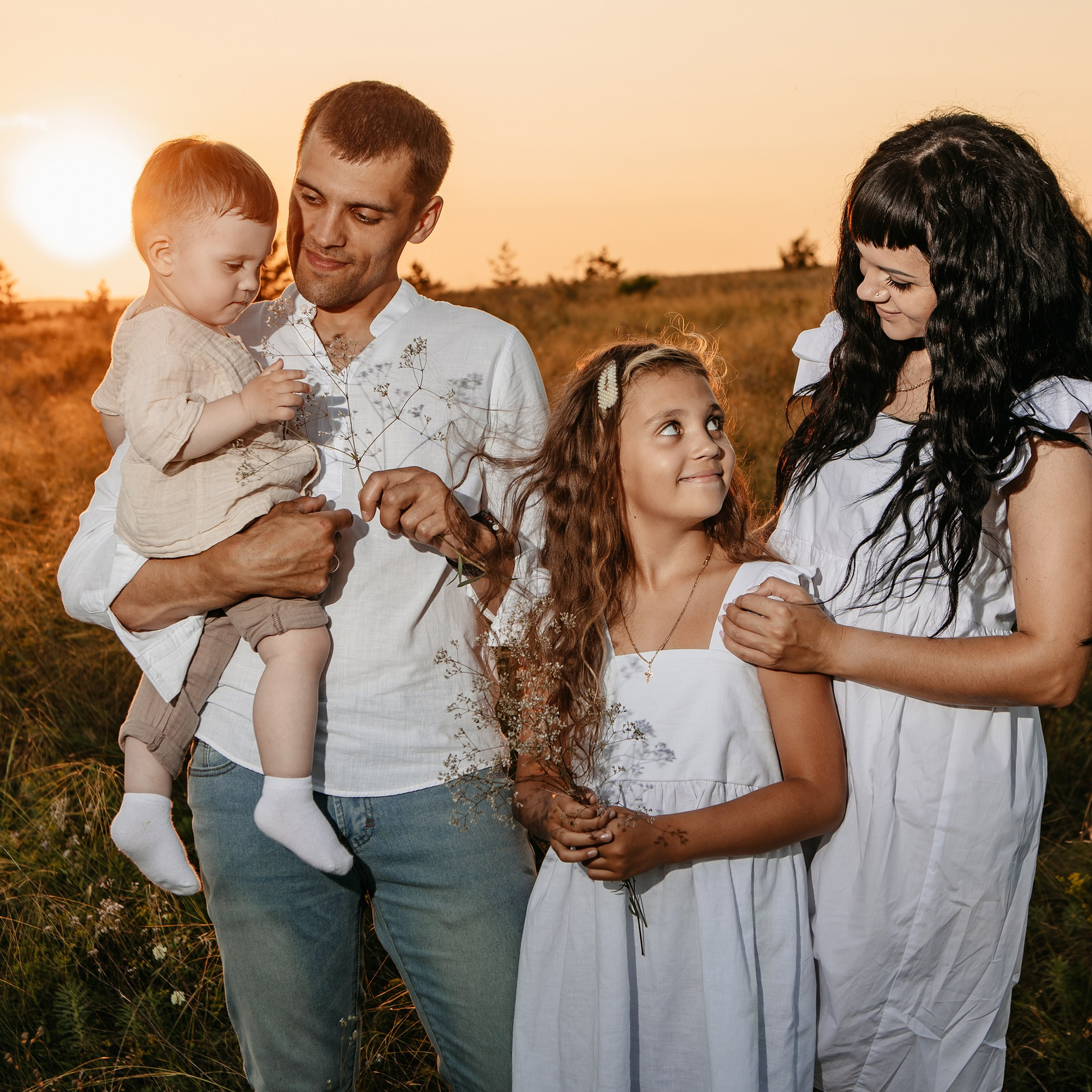 Семья Александра и Кристины