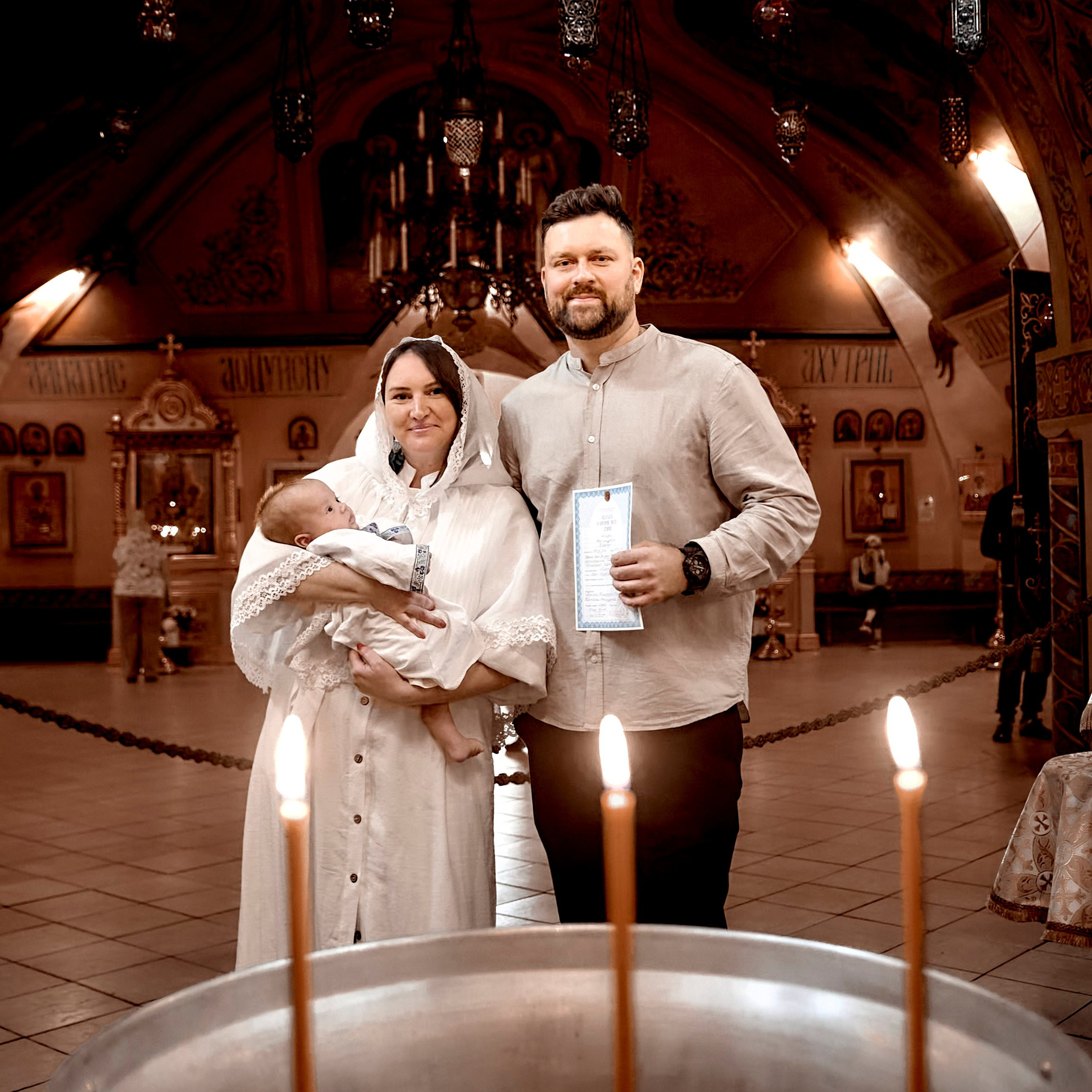 Анонс Таинства Крещения Максима. Фотограф на Крещение и Венчание в Одинцово