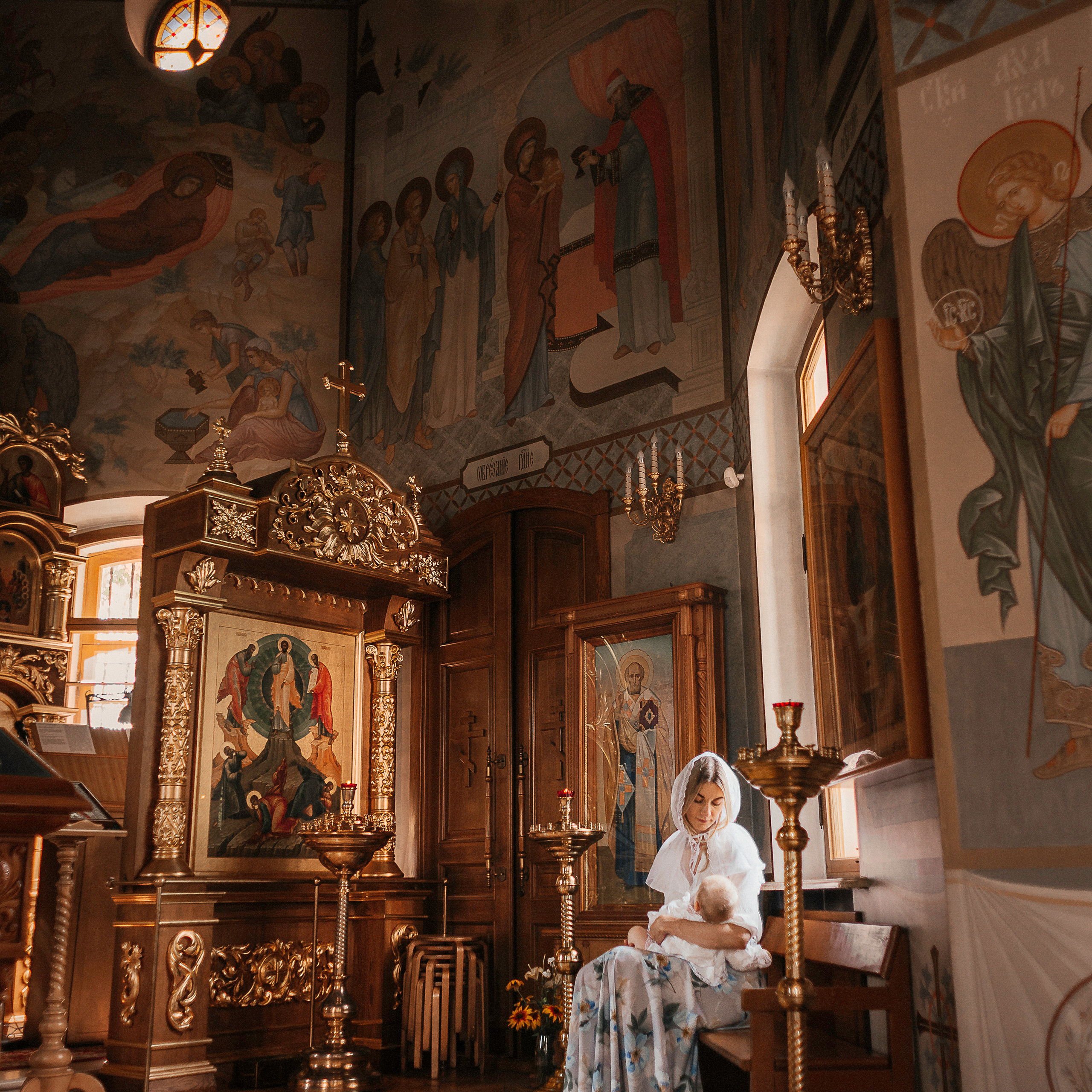 Фотосессия крещения. Фотограф в Москве