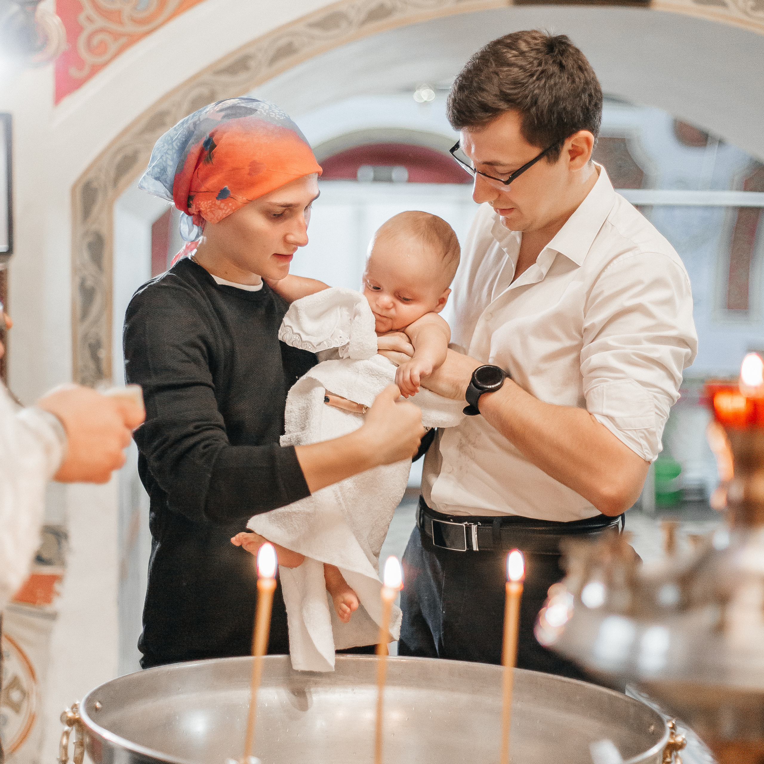 Фотосессия крещения. Фотограф в Москве