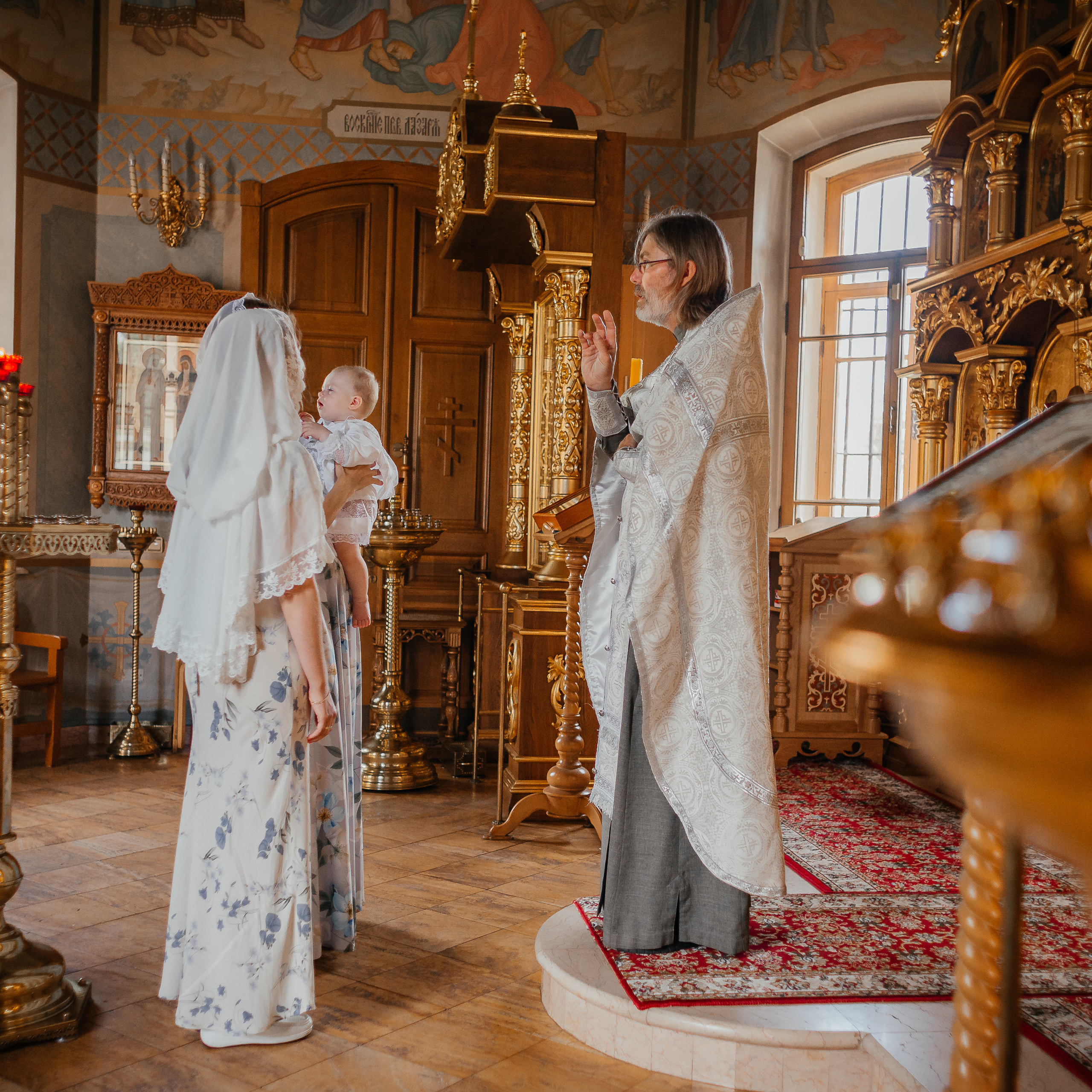 Фотосессия крещения. Фотограф в Москве